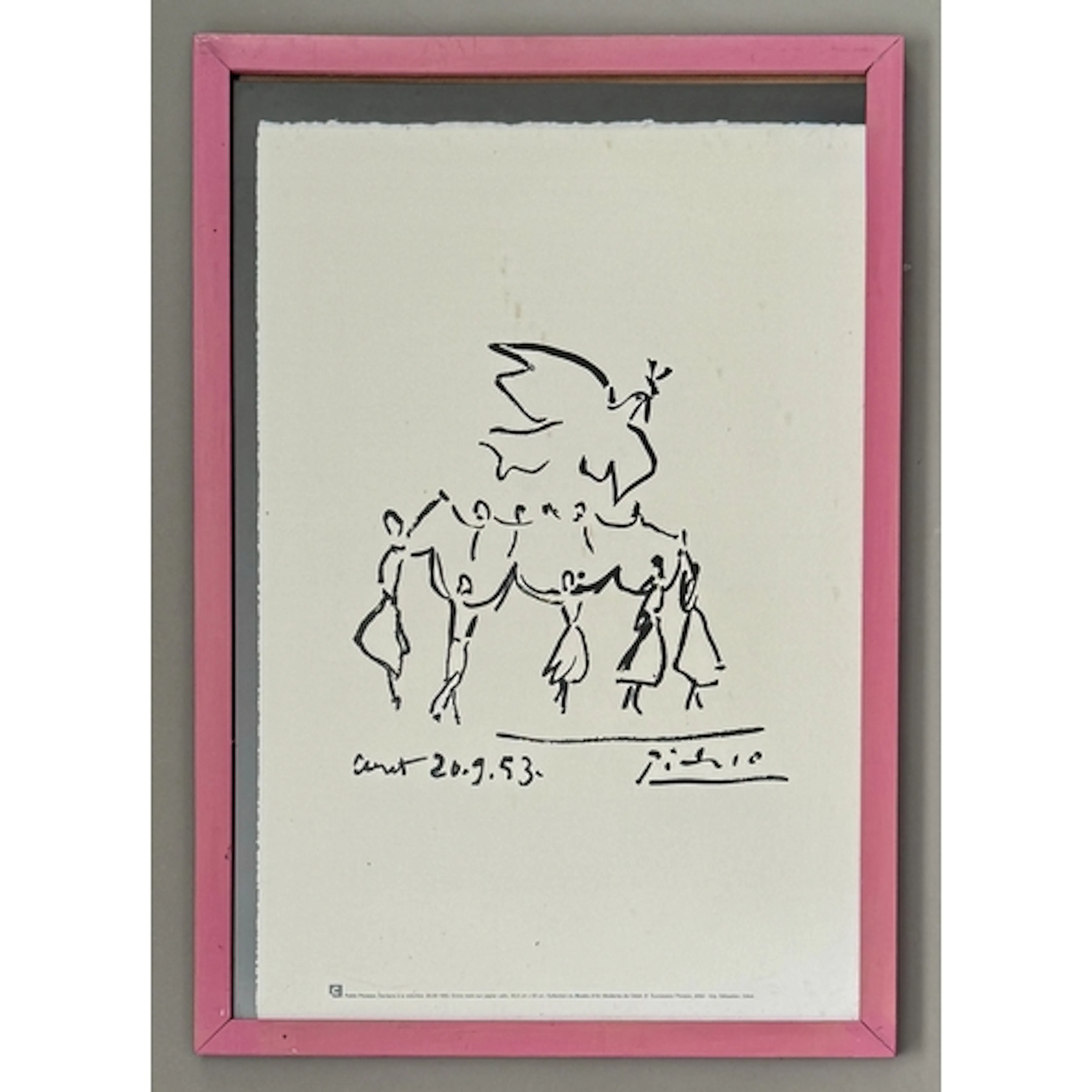 After Pablo Picasso (Spanish, 1881-1973) 'Sardane de la Paix...