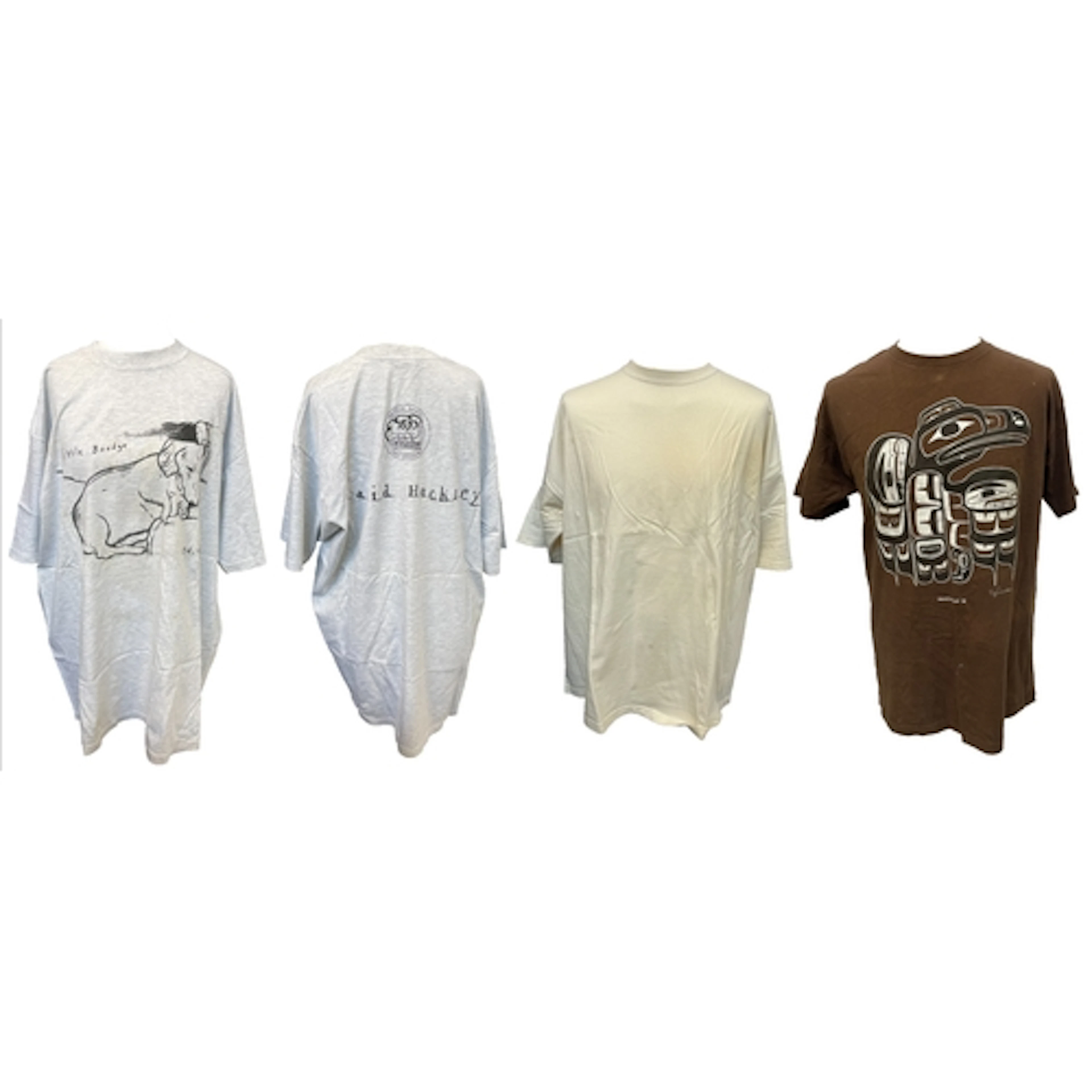 A lot of vintage cotton t-shirts to include; David Hockney '...