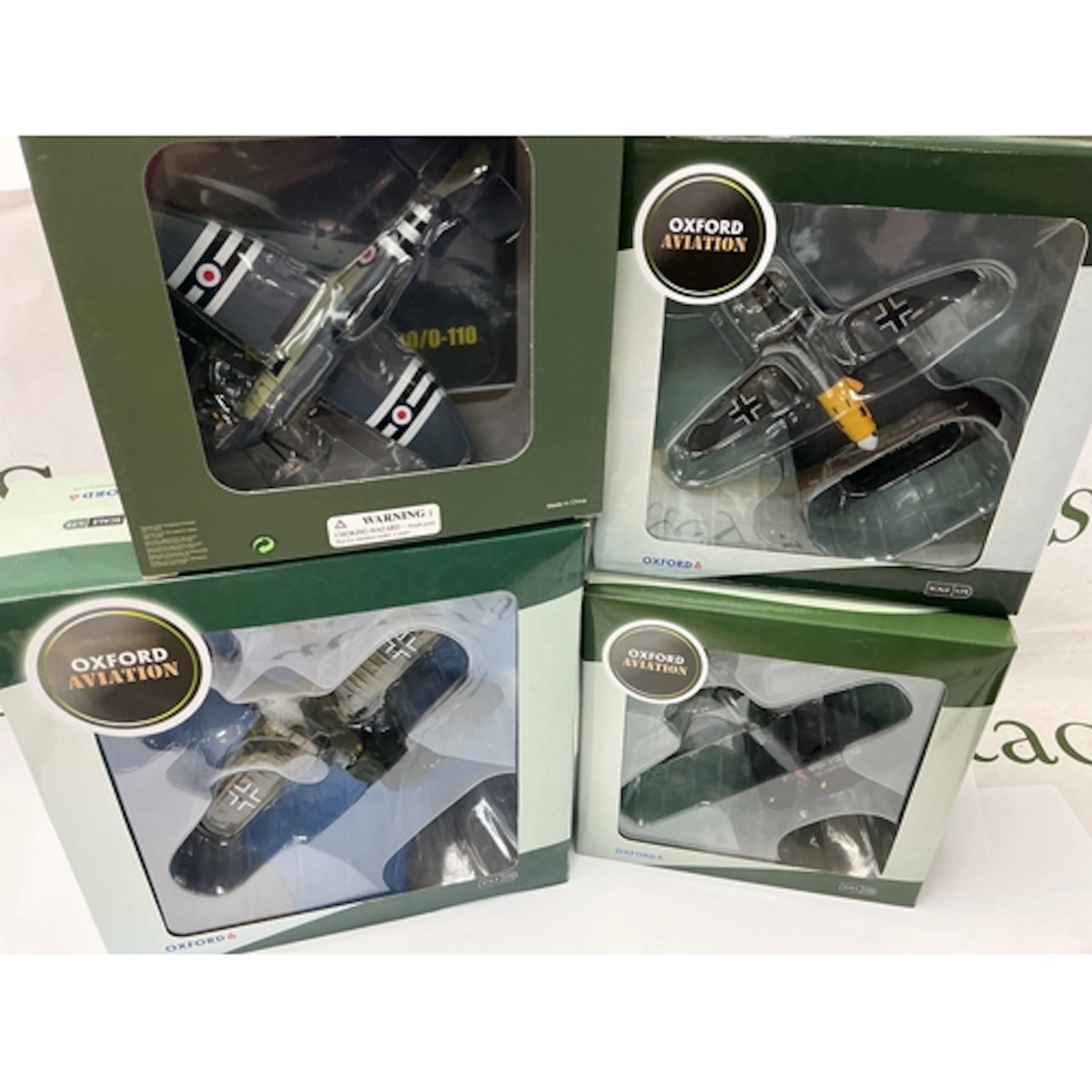 3 Boxed Oxford Diecast WW2 Diecast And A Wiity Wings. All1/7...