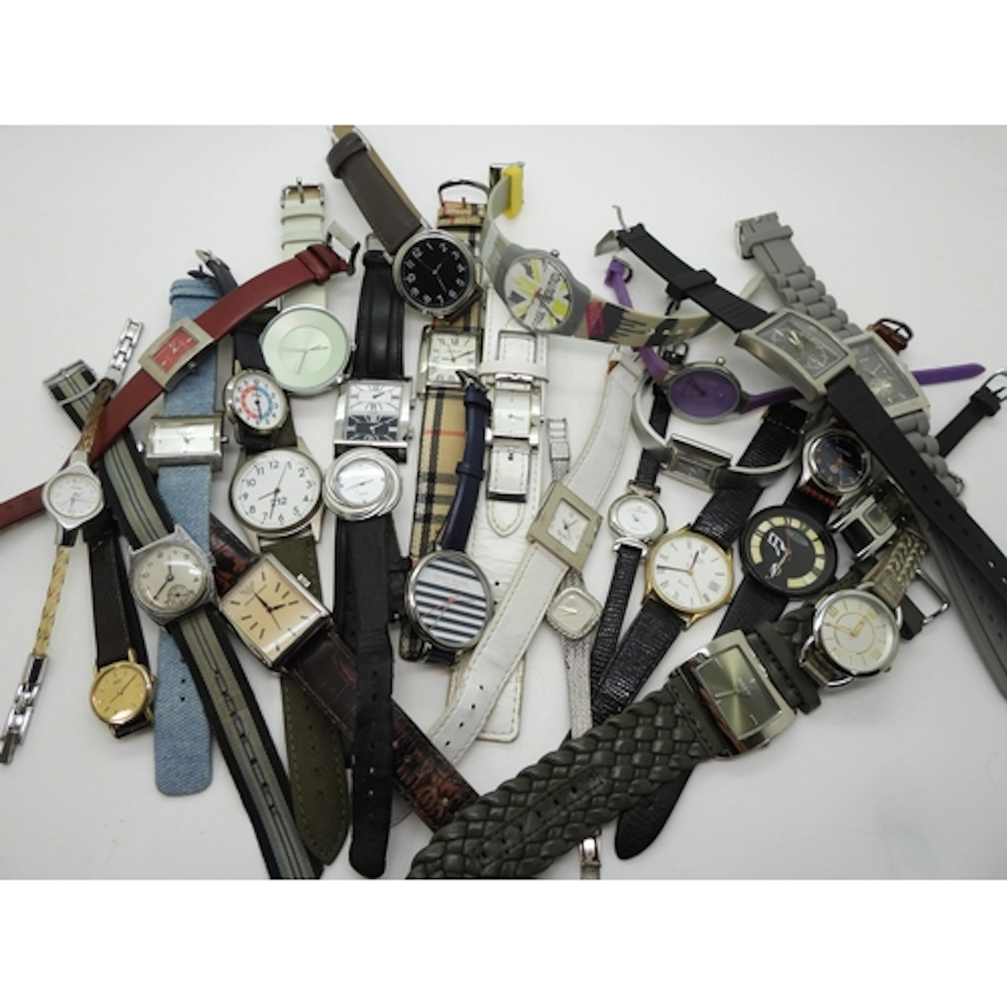 A collection of fashion watches to include, A diamond set Sk...
