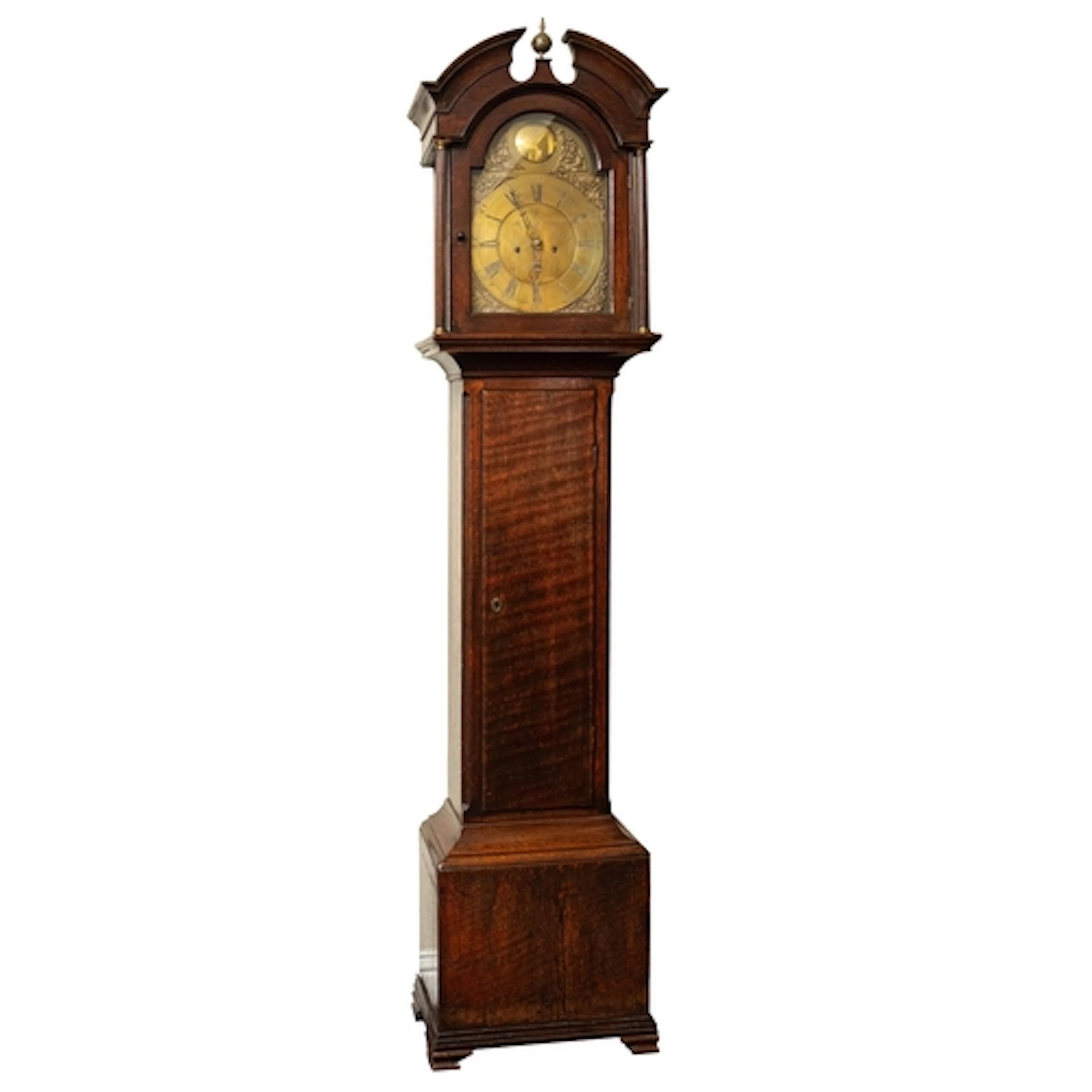 John Day, Wakefield, an oak longcase clock the eight-day dur...