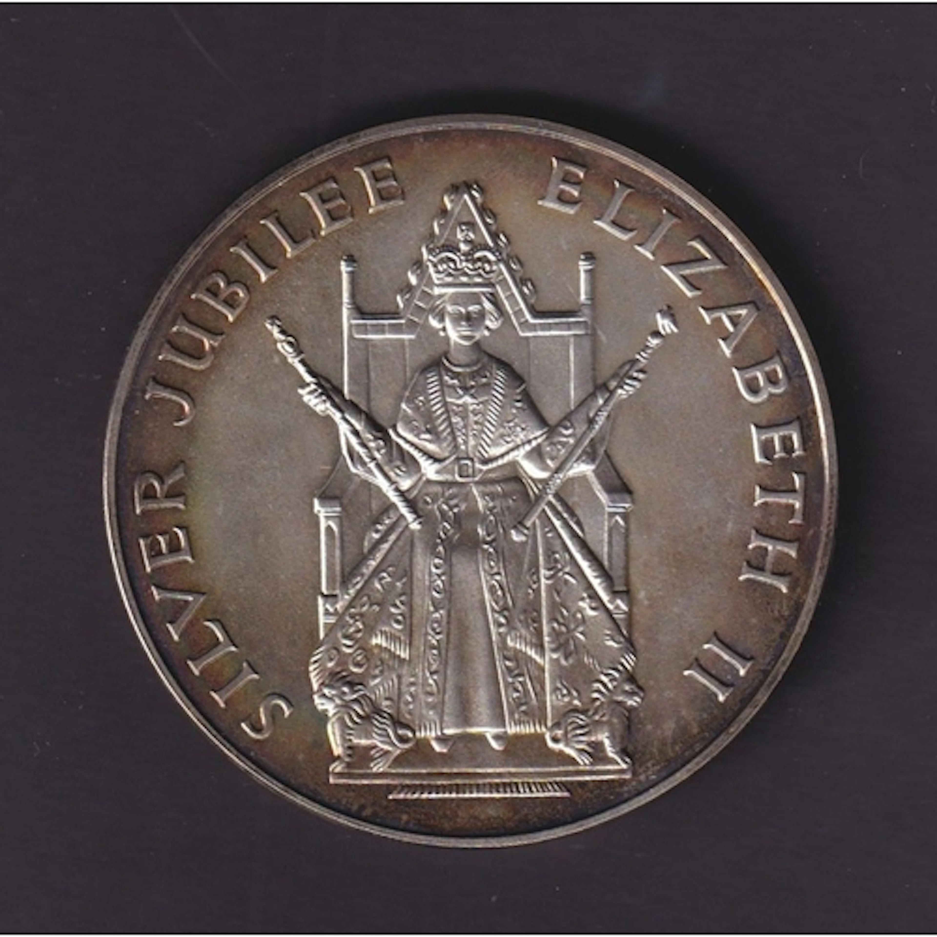 Royal Mint Centenary Series 1977 Silver Jubilee sterling sil...