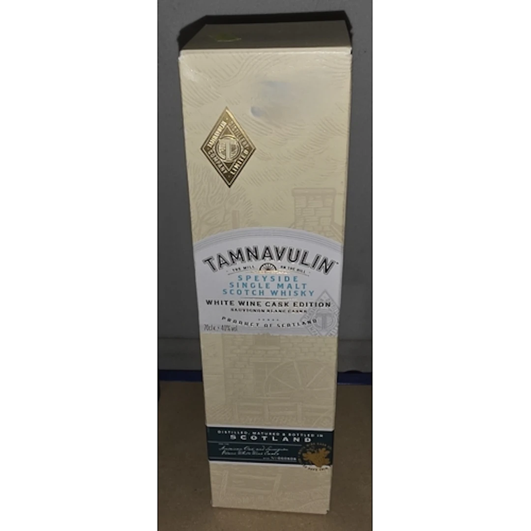 A 70cl bottle of Tamnavulin Speyside single malt whisky