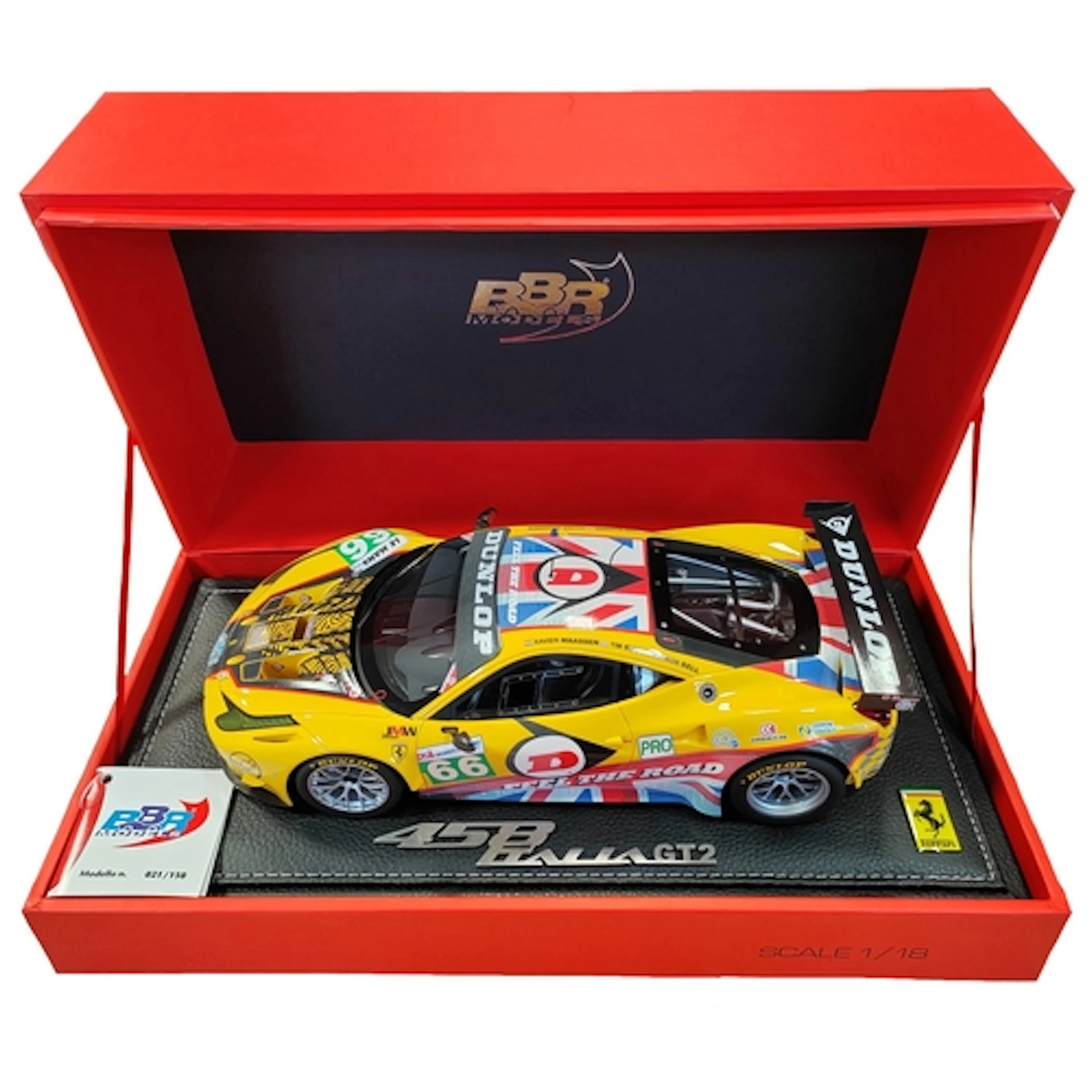 BBR Models. Ferrari 458 Italia GT2 24h Le Mans 2011 JMW Moto...