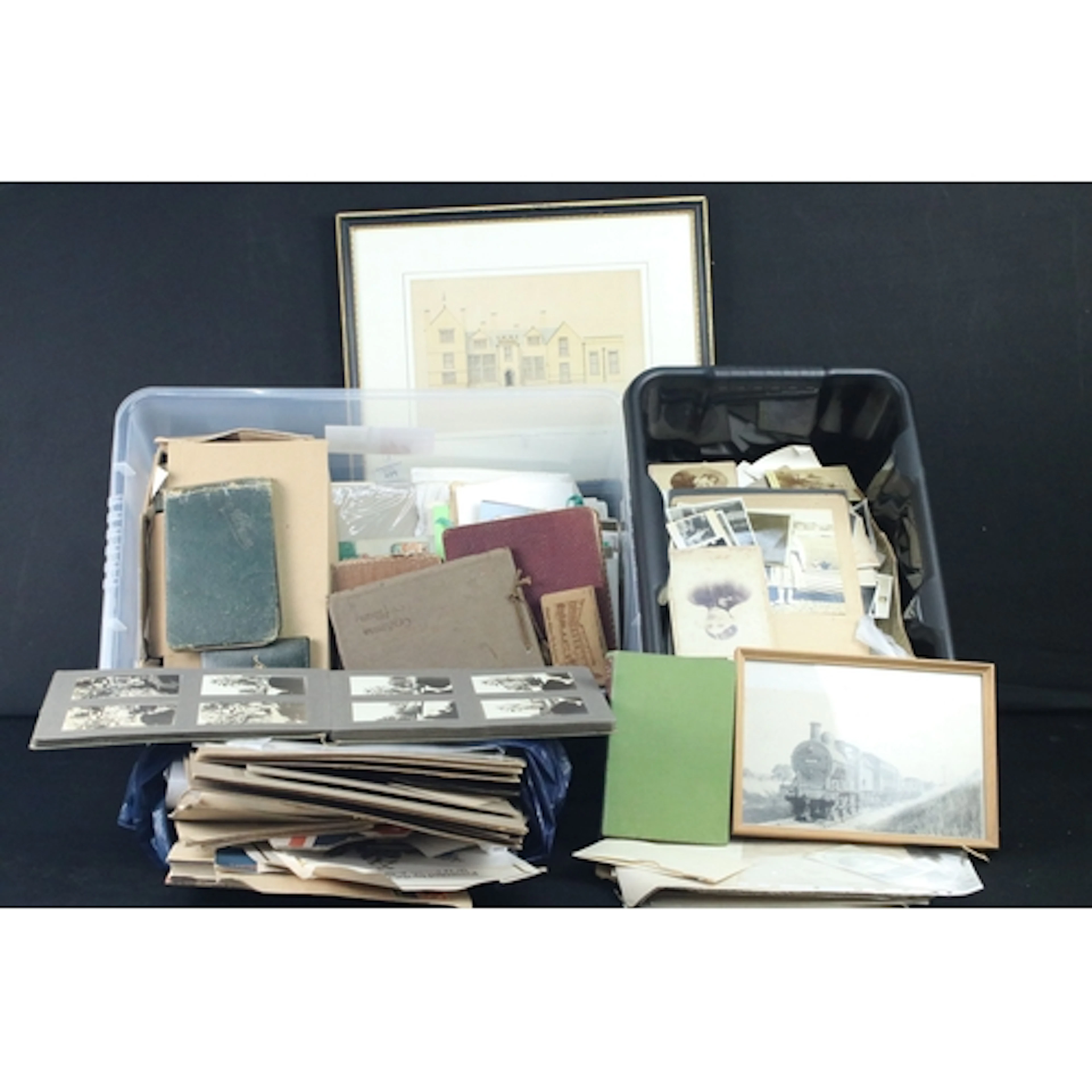 A large collection of mixed ephemera to include autograph al...