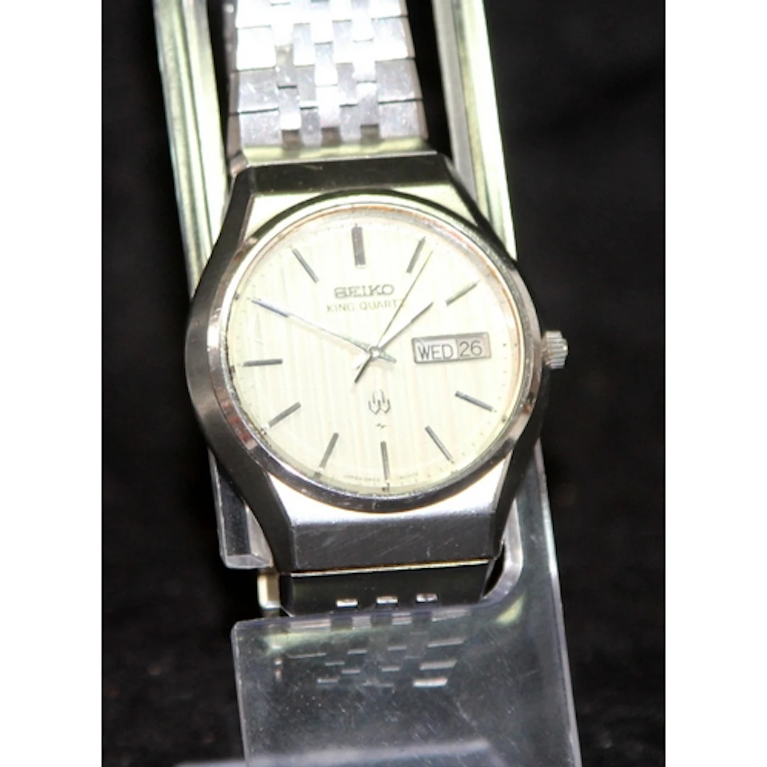 Quality vintage Seiko King Quartz gents dress watch ref:0853...