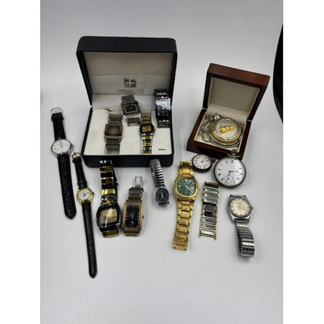 A selection of fashion watches to include: Swiss Line, Giann...