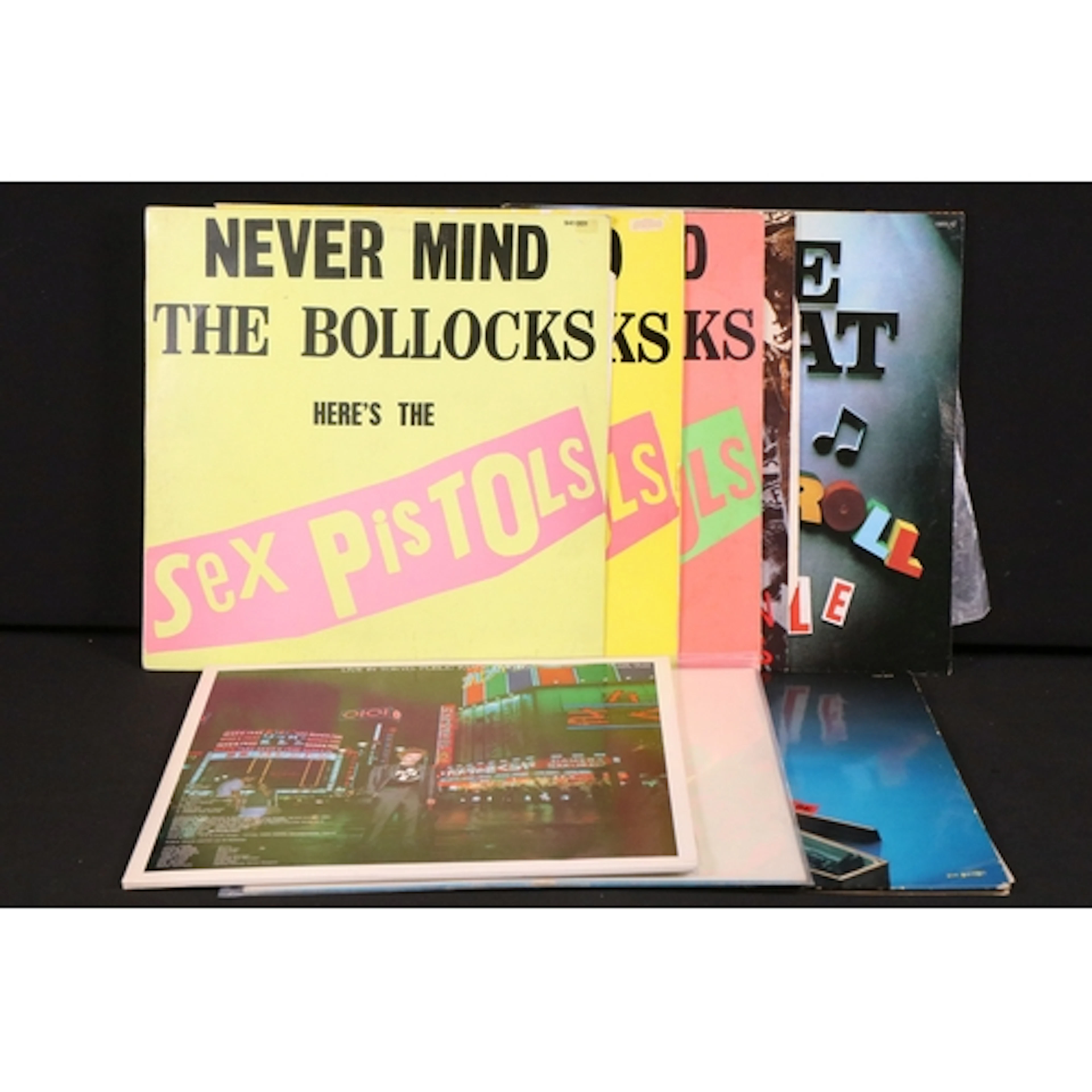 Vinyl - 5 Sex Pistols foreign pressing LP’s, one Public Imag...