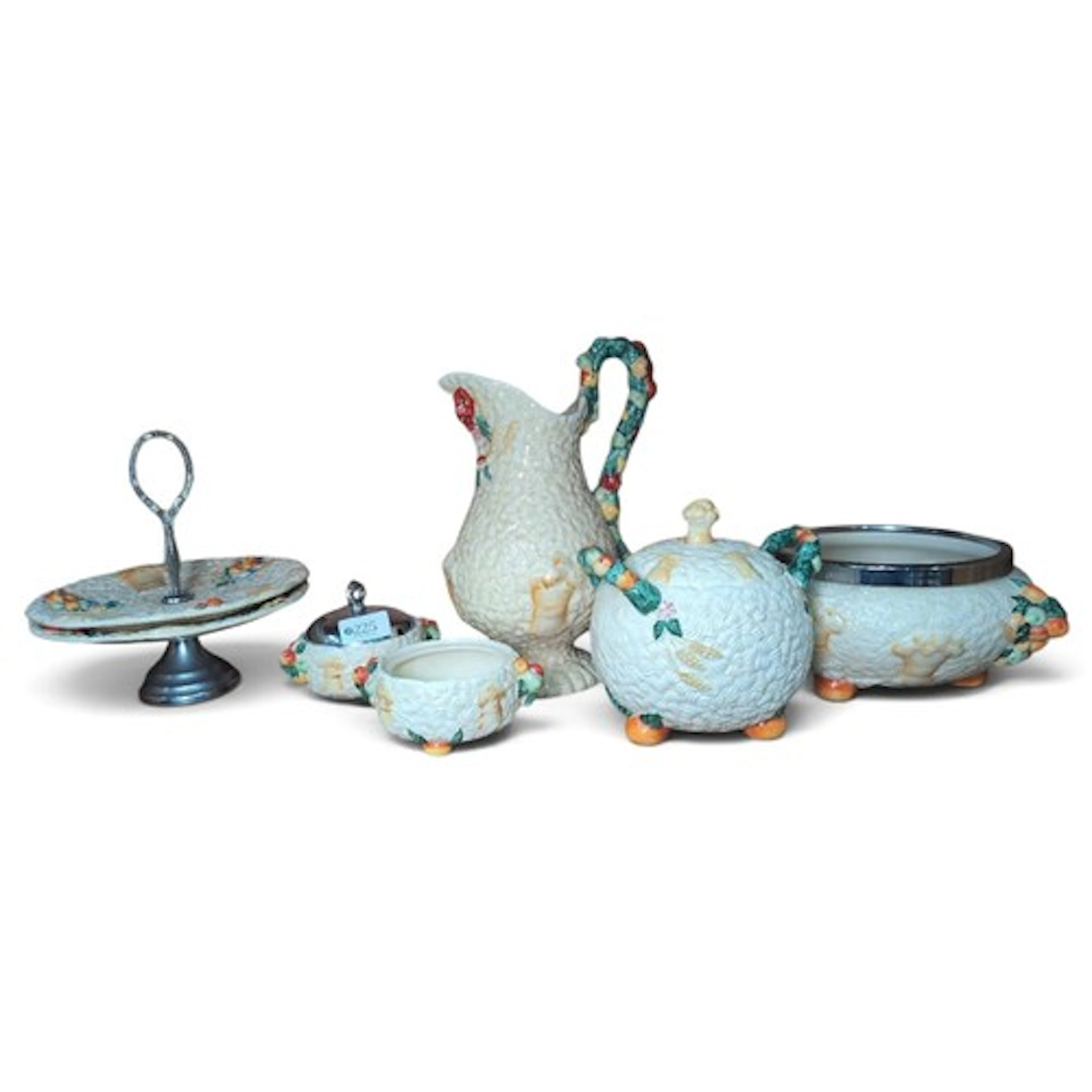 A group of Clarice Cliff Celtic Harvest ceramics inc. cake s...