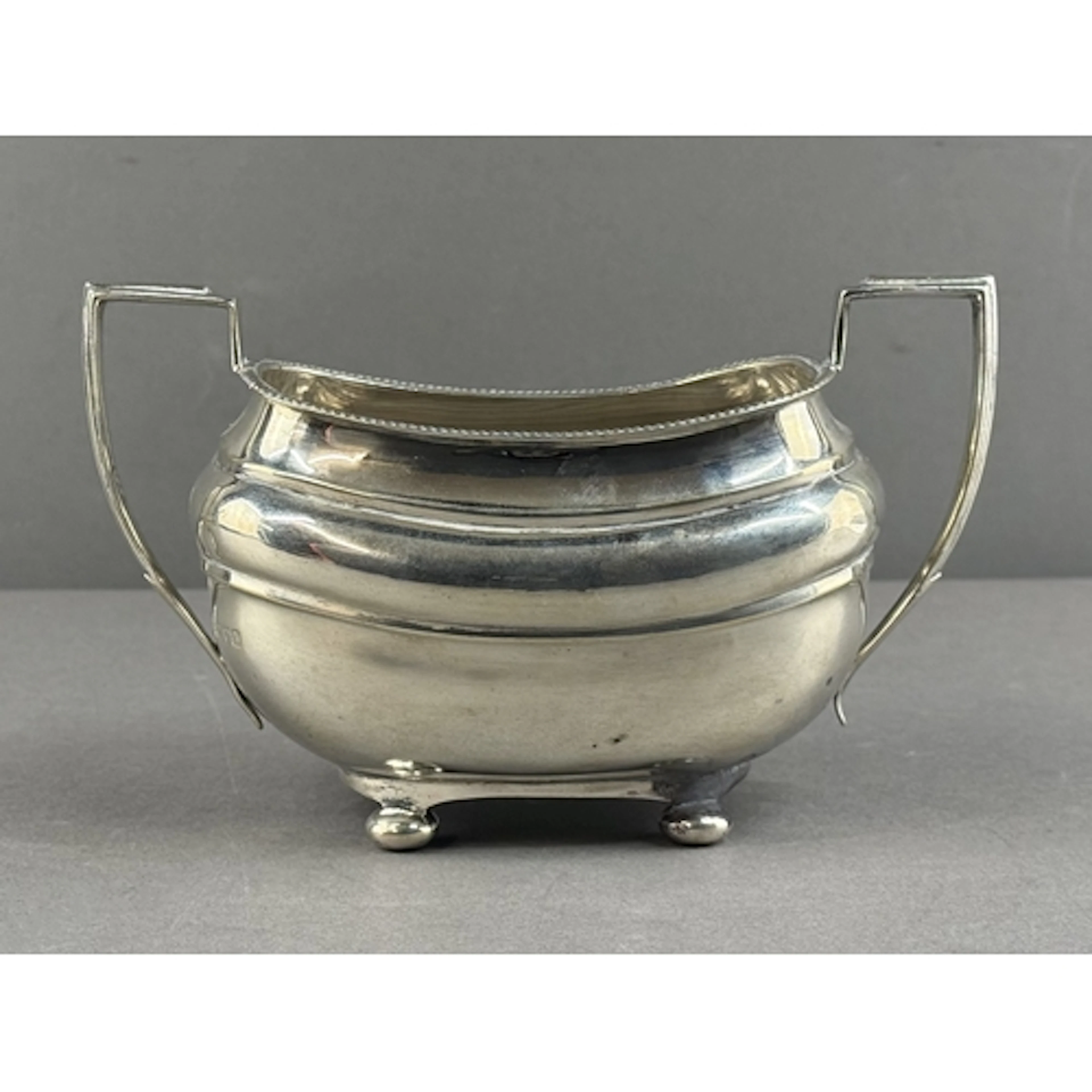 Silver: a two handled sugar bowl by S Blanckensee & Son ...