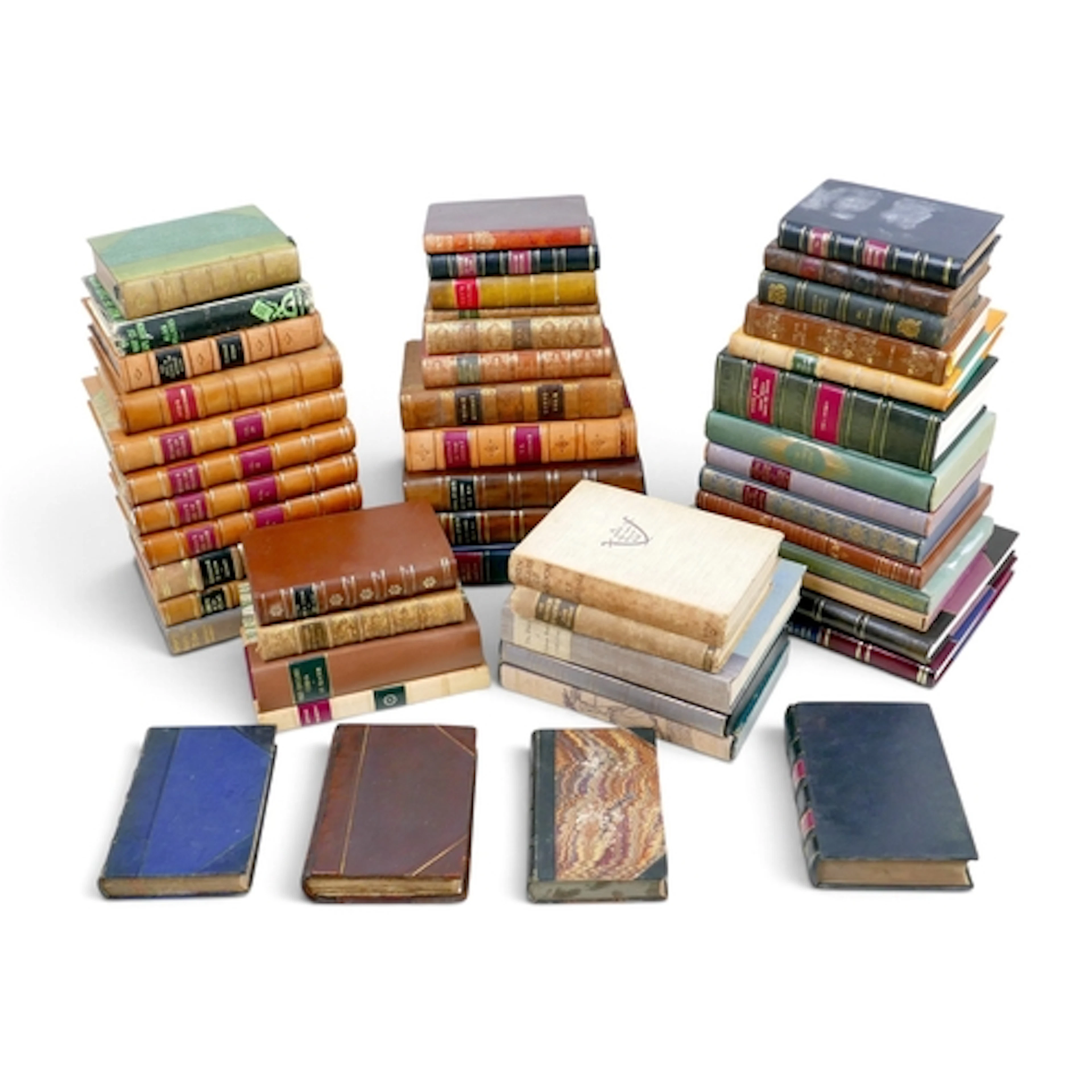 A LARGE COLLECTION OF 18TH CENTURY AND LATER BOOKS. includin...