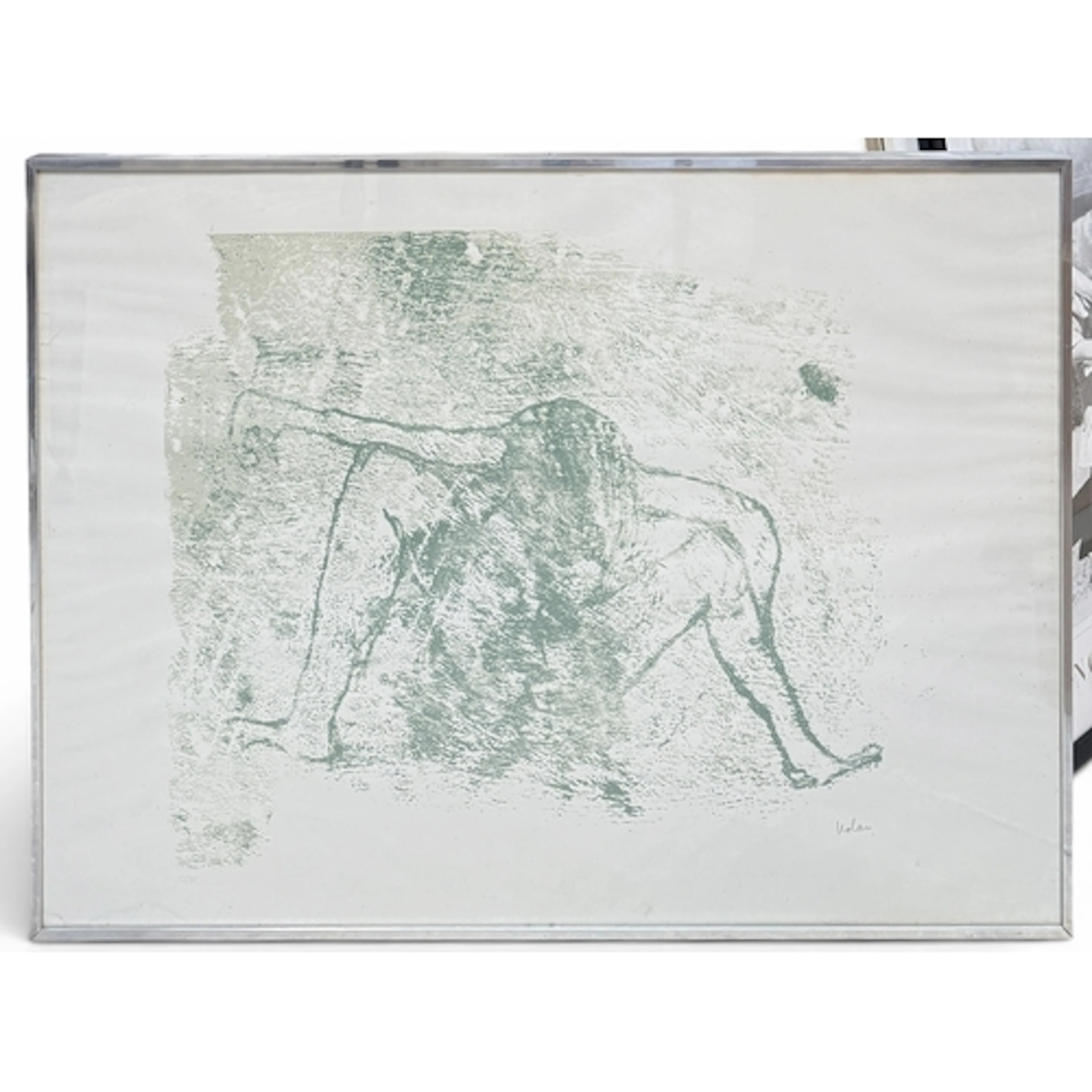 SIDNEY NOLAN (AUSTRALIAN 1917-1992): LEDA AND THE SWAN Litho...