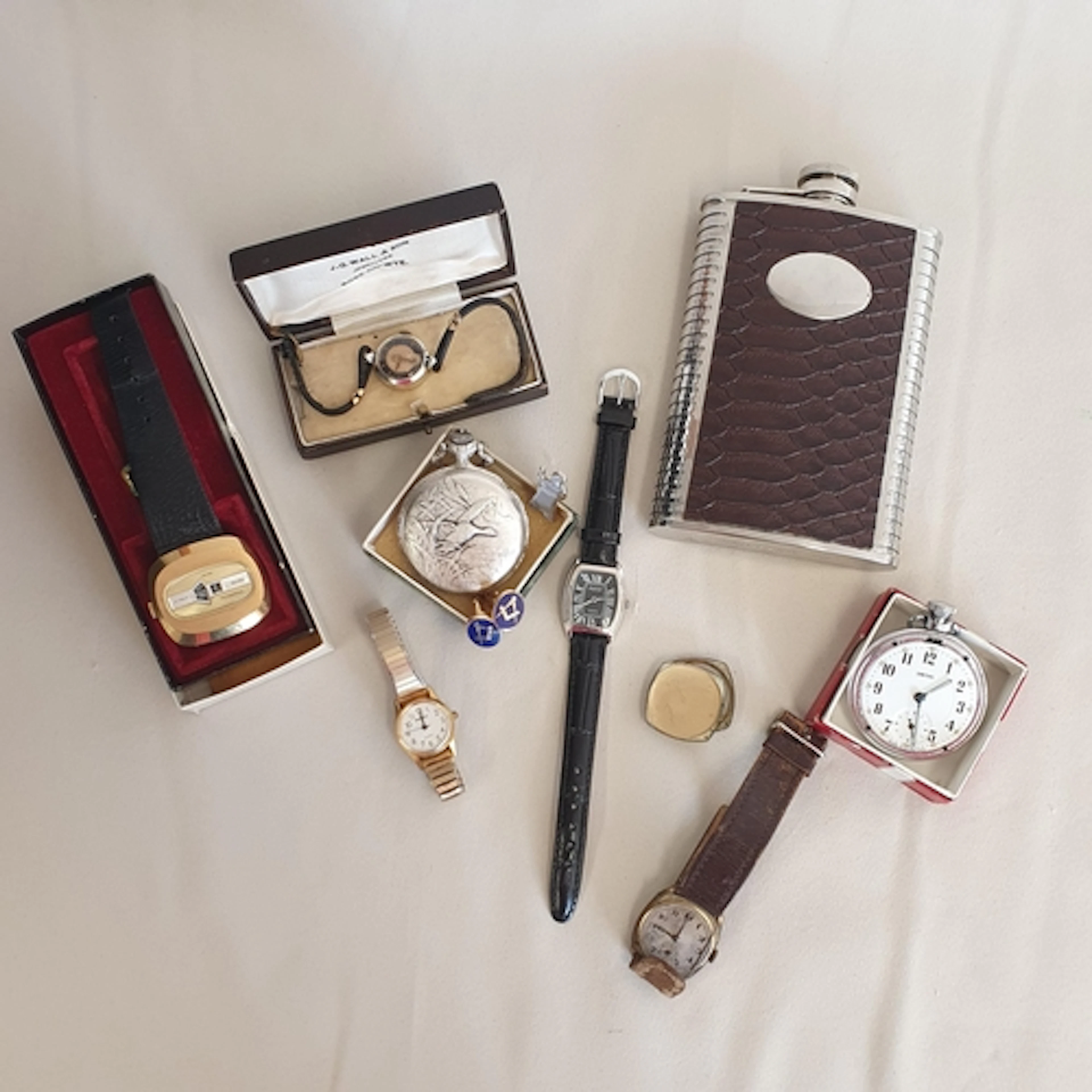 A collection of vintage and later Wristwatches including 197...