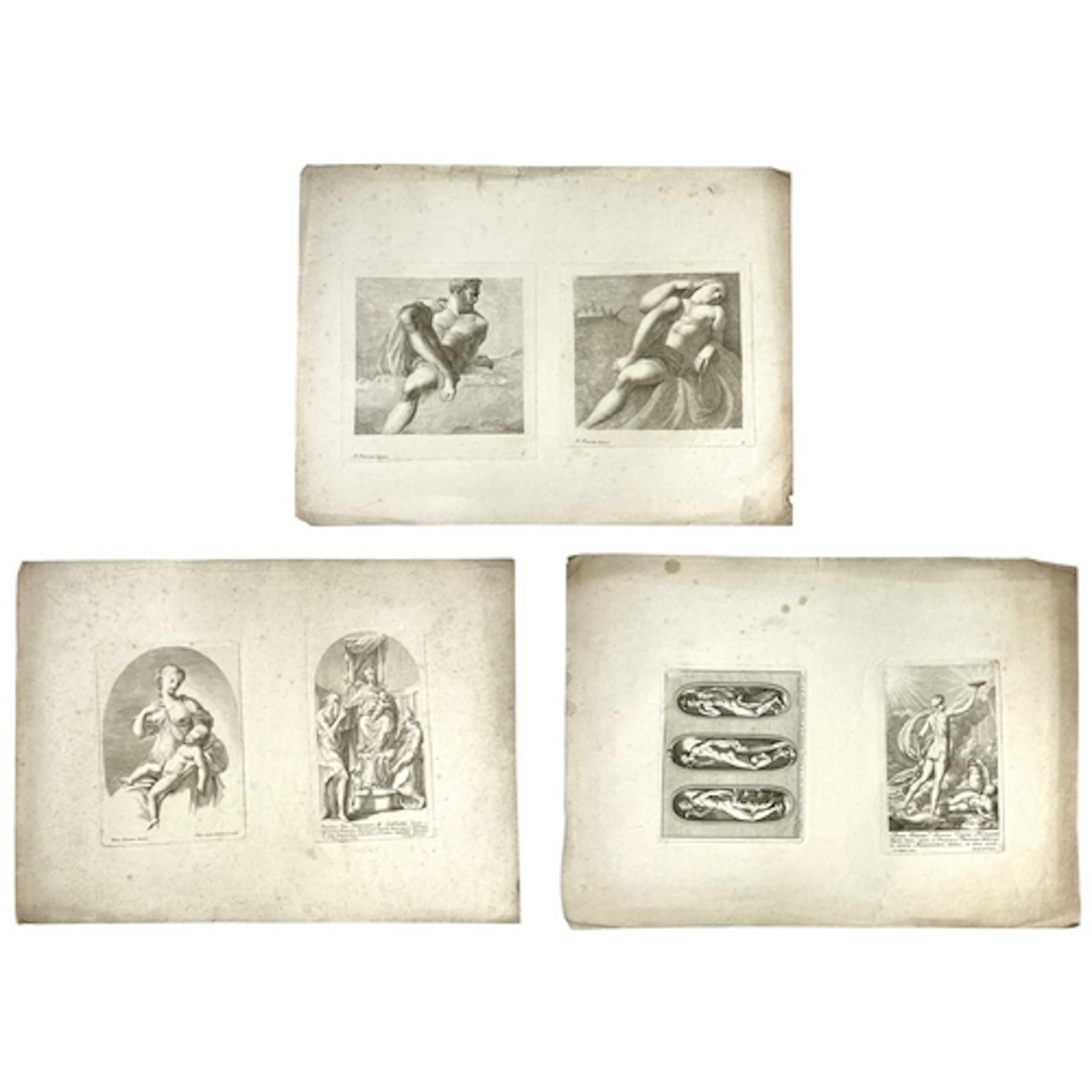 (18th Century Italian Engravings) Anton Faldoni after Parmig...