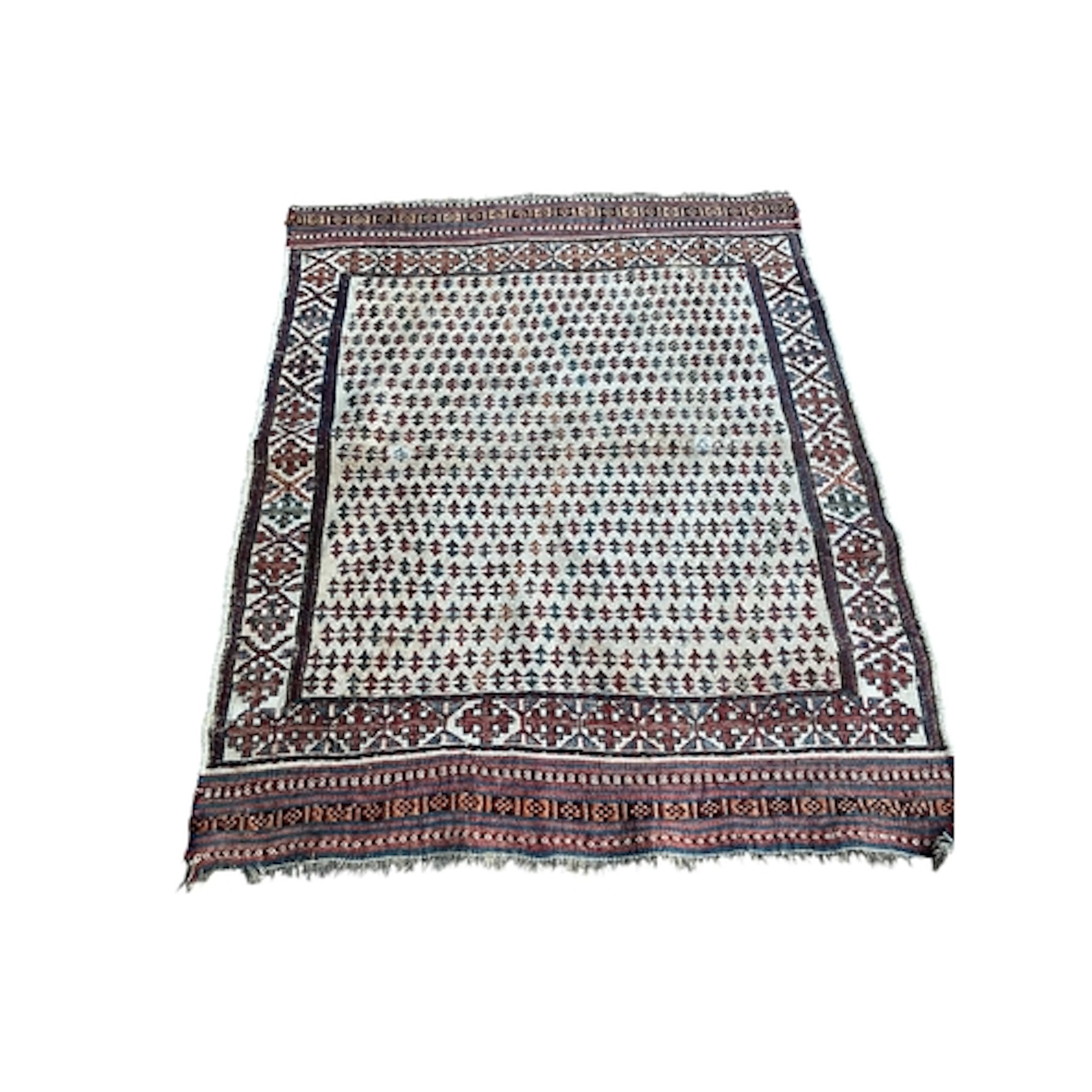 A Persian Soumak rug, 127 x 100cm