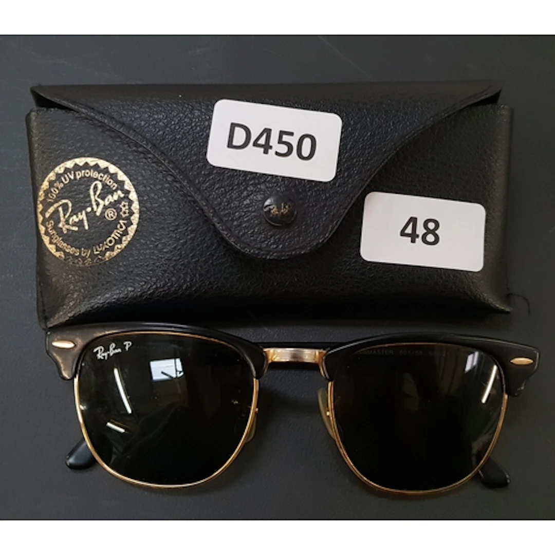 PAIR OF SUNGLASSES RAY BAN RB 3016 INC. CASE