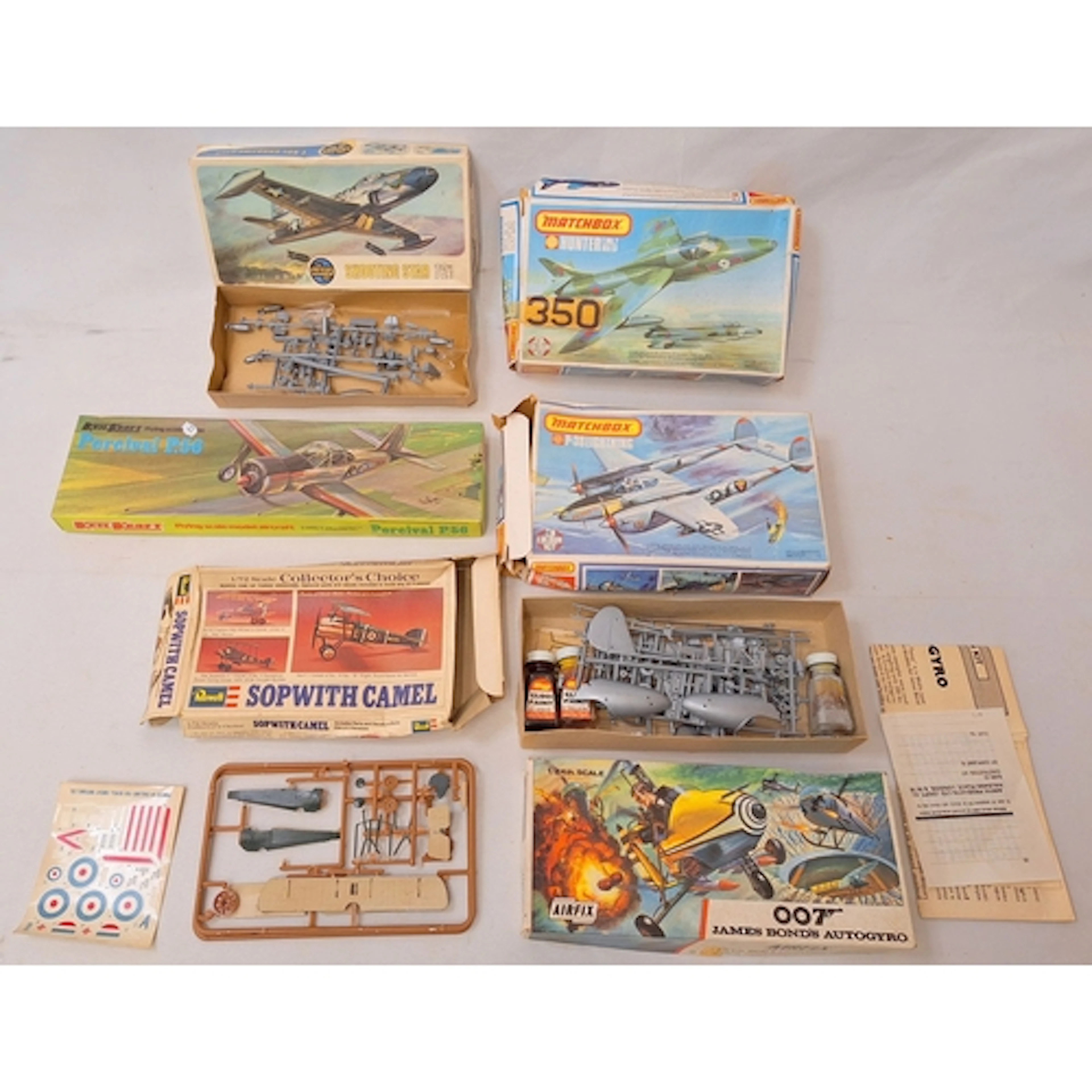 Vintage Unbuilt Constructions Toys incl. Airfix Shooting Sta...