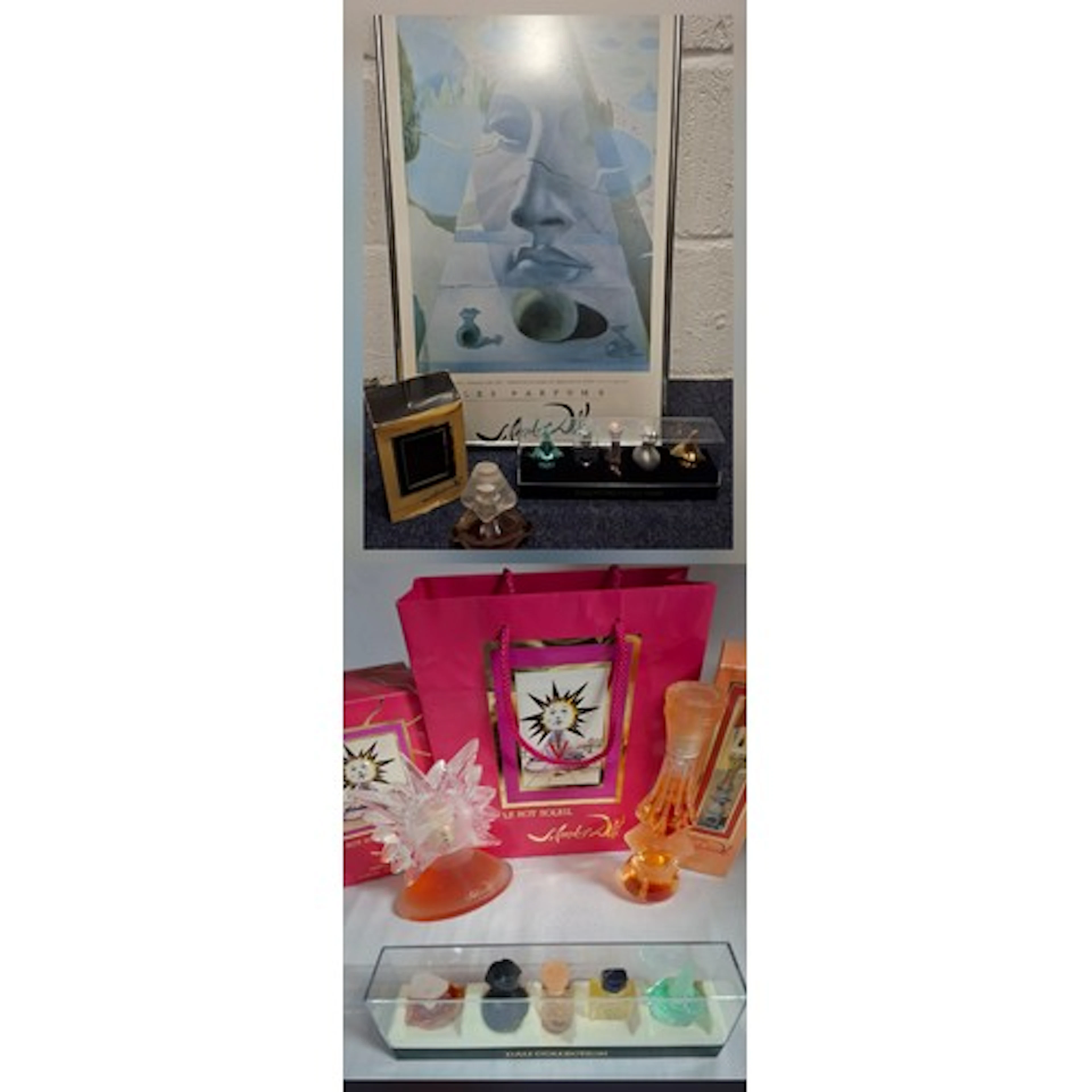 Salvatore Dali- A group of fragrances and a print to include...