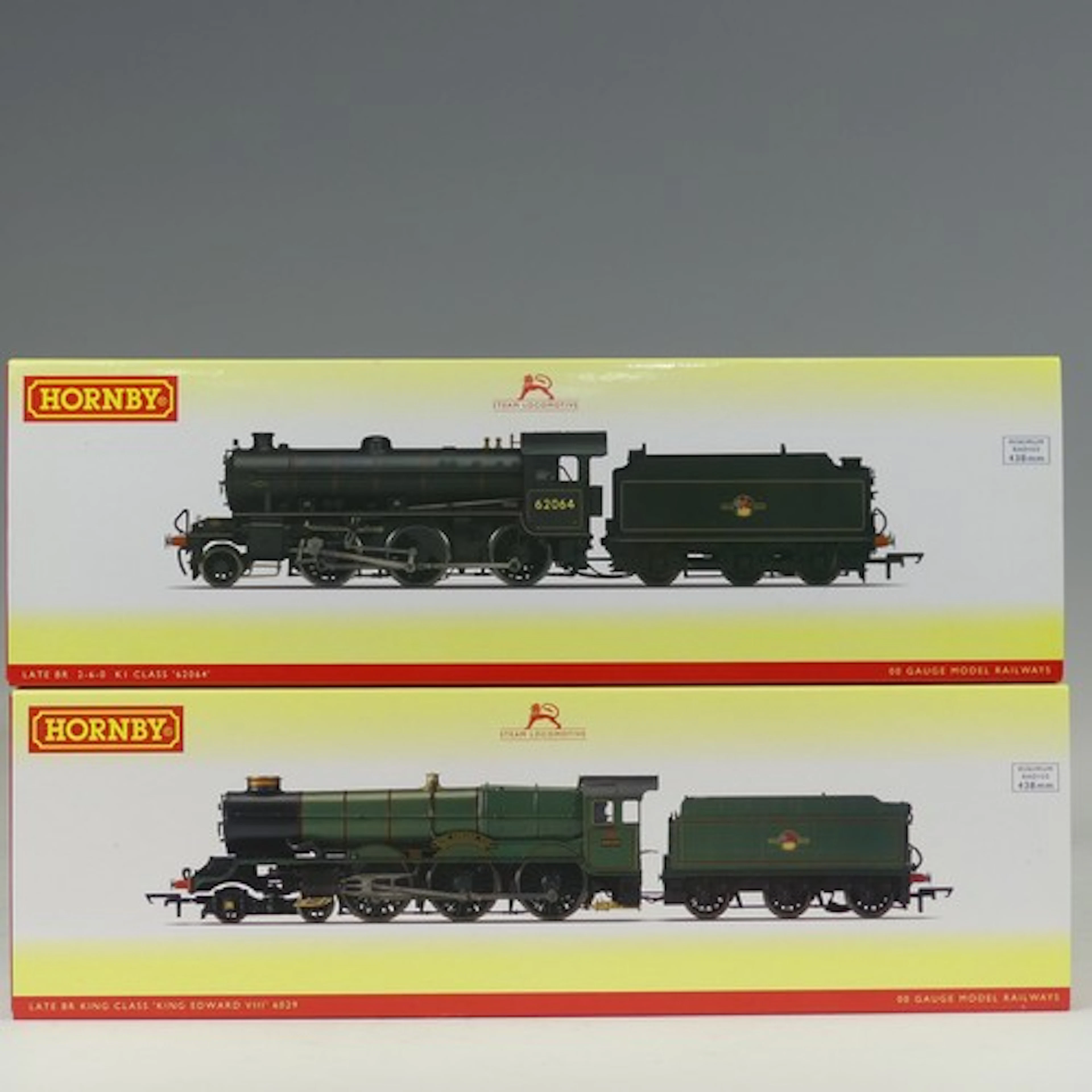Hornby (China) OO Gauge, two boxed tender locomoti...