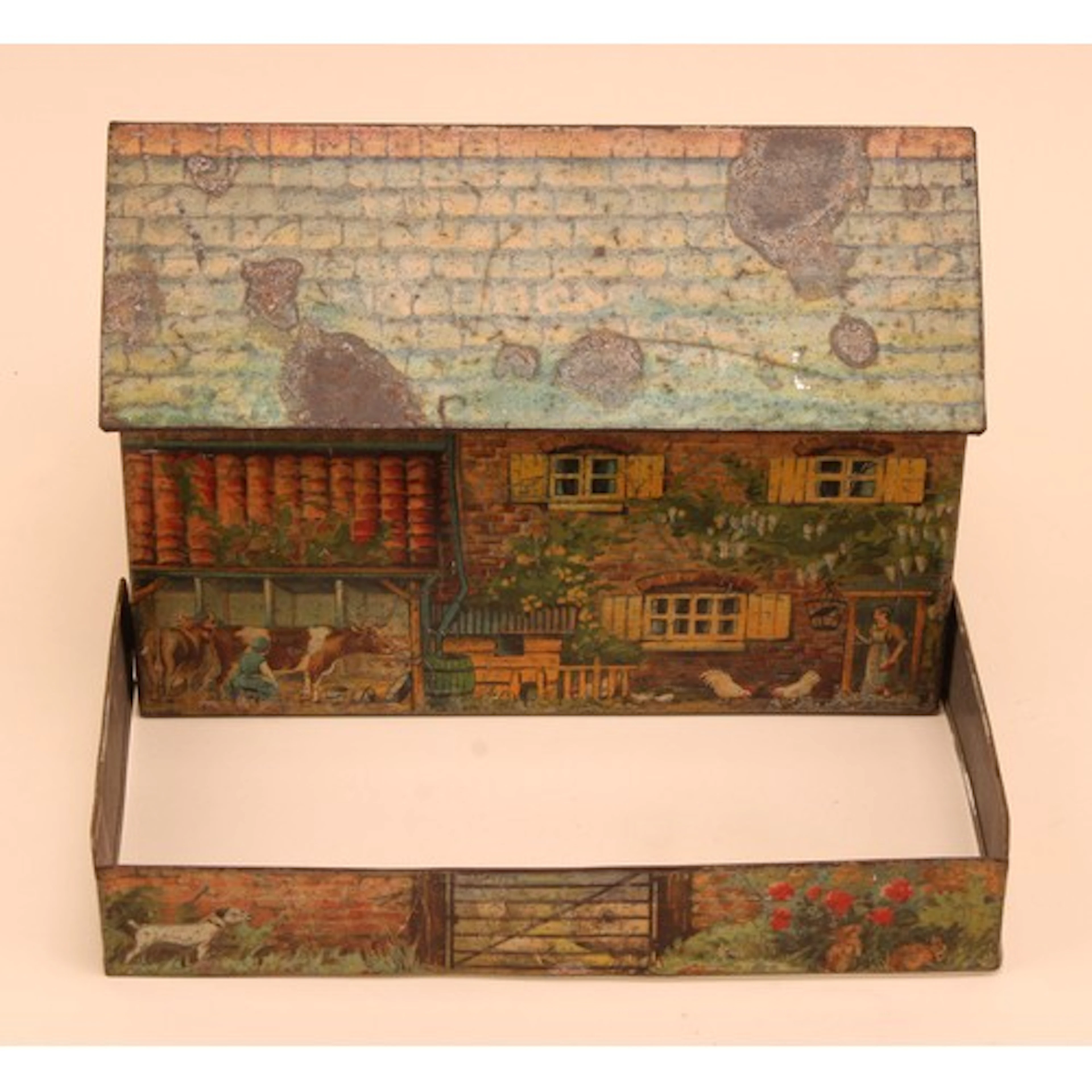 Advertising Tins - a Huntley & Palmers novelty biscuit tin, ...