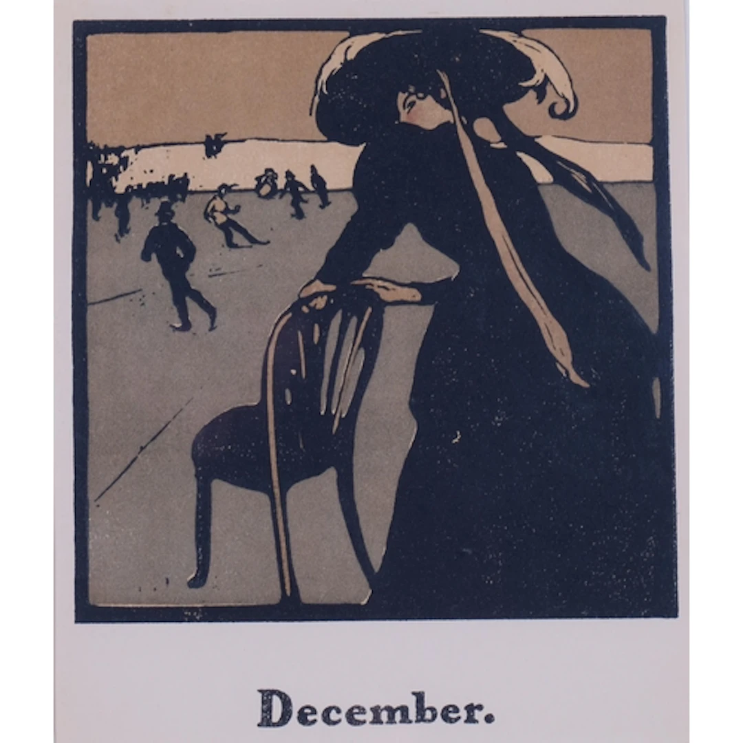William Nicholson (1872-1949), lithograph in colours on pape...