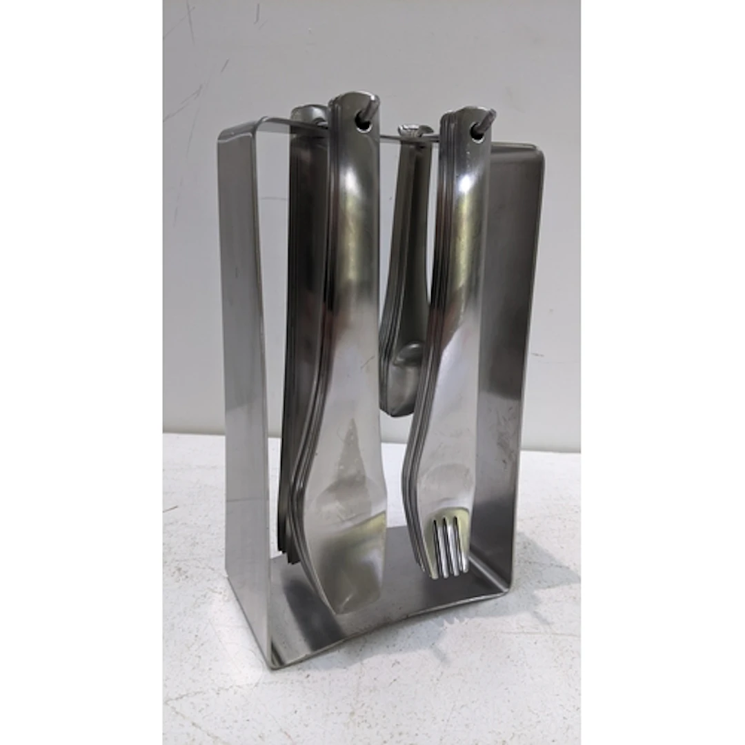 Terence Conran for Habitat, circa 1980s a stainless steel cu...