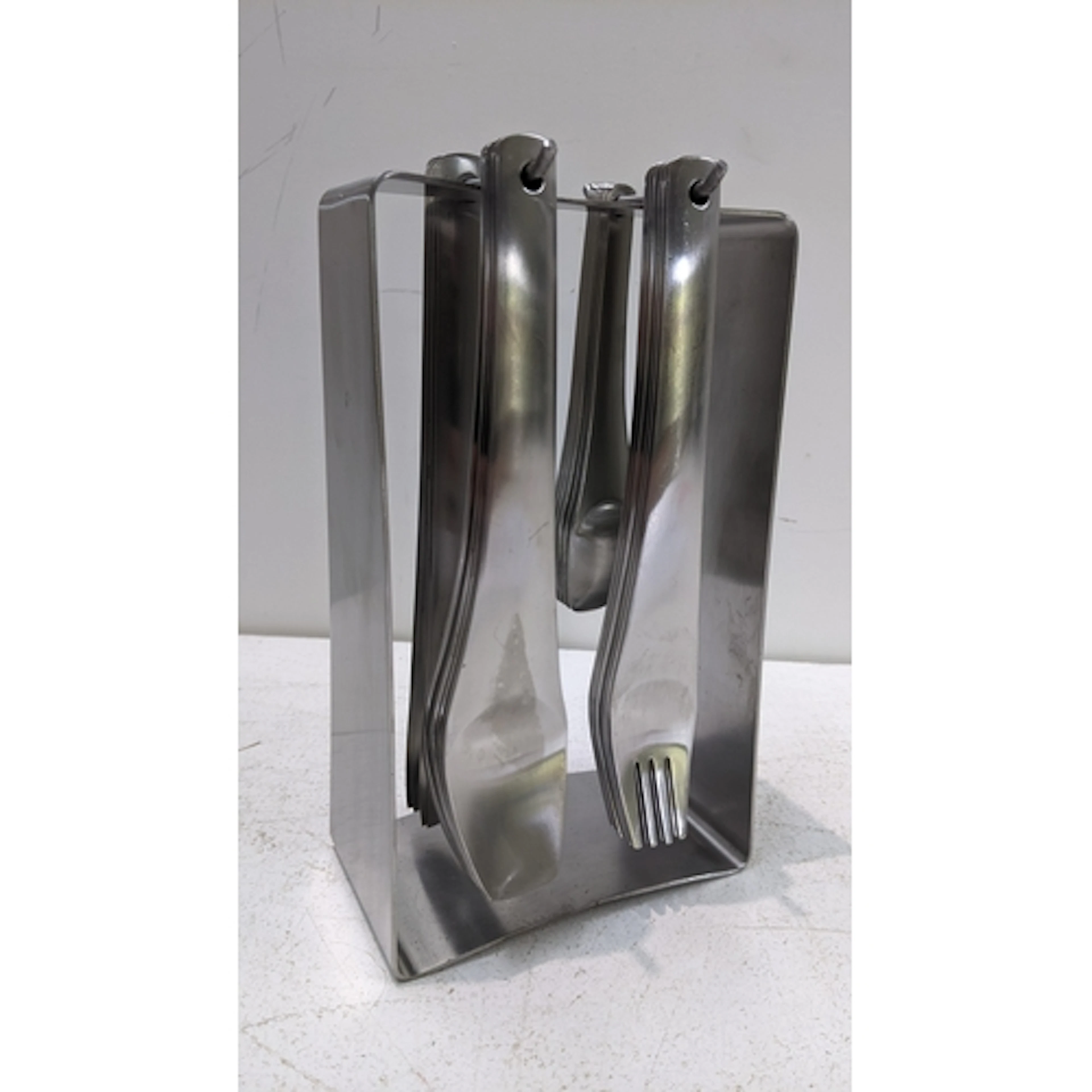 Terence Conran for Habitat, circa 1980s a stainless steel cu...