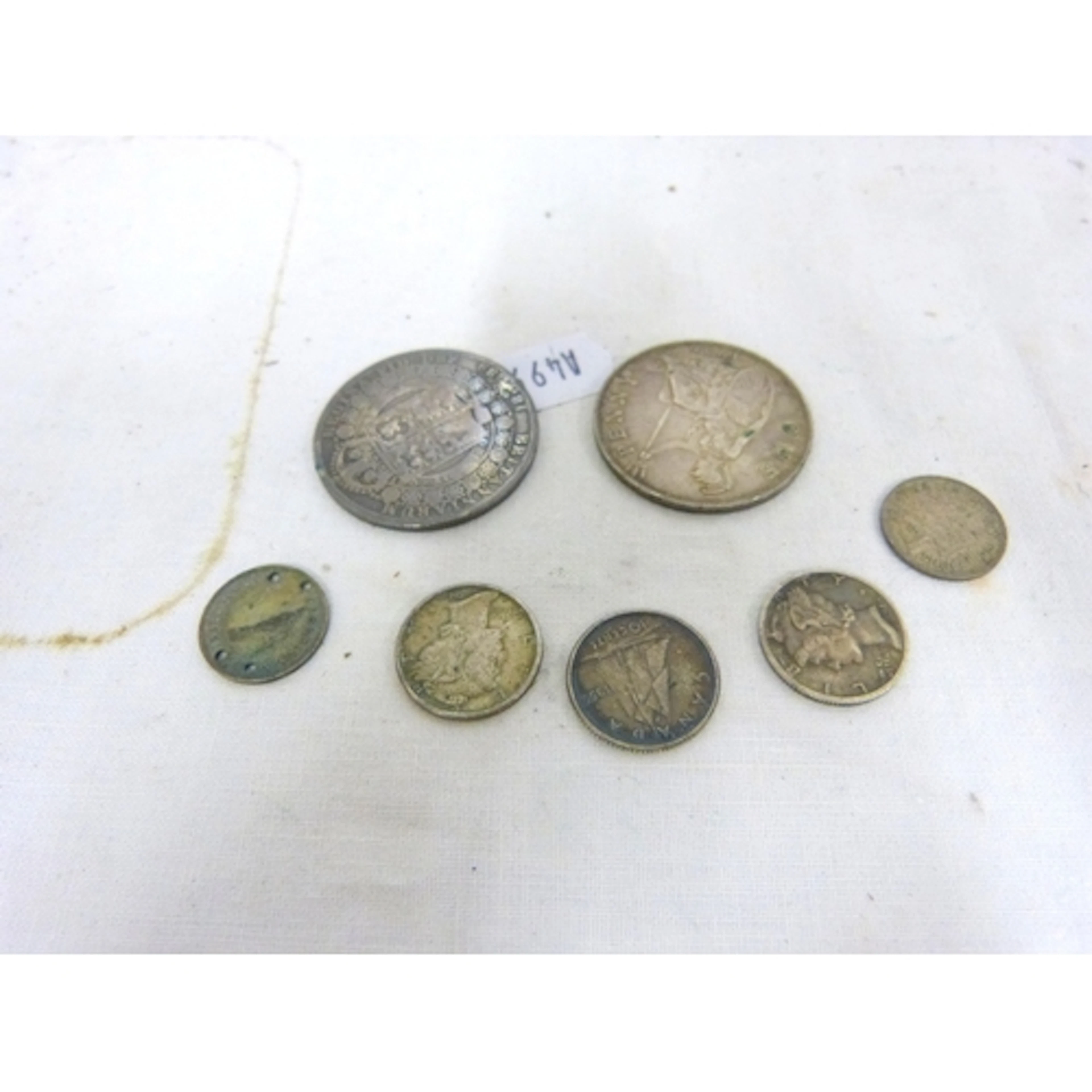 Collection of various coinage to include Florins.
