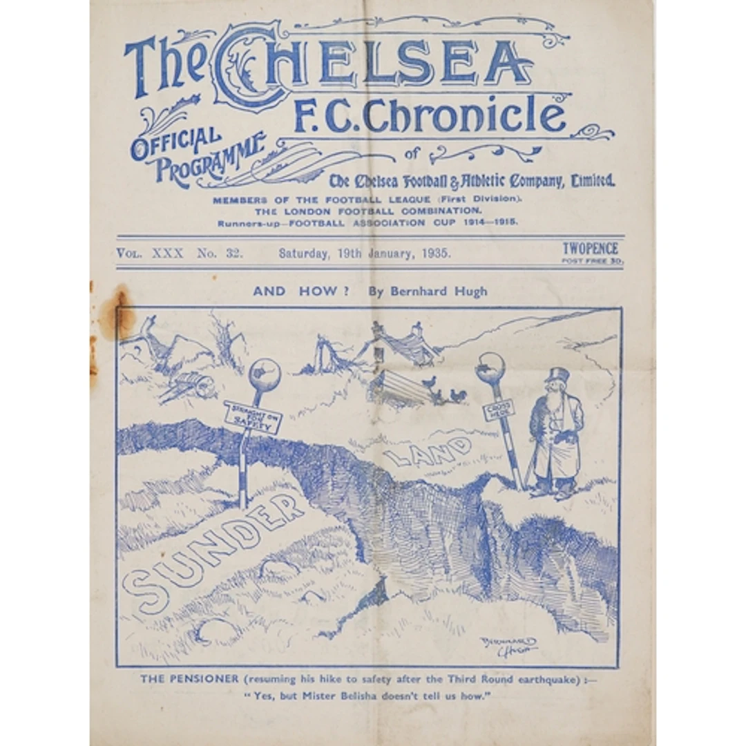 Chelsea F.C. Chronicle official football programme - And How...