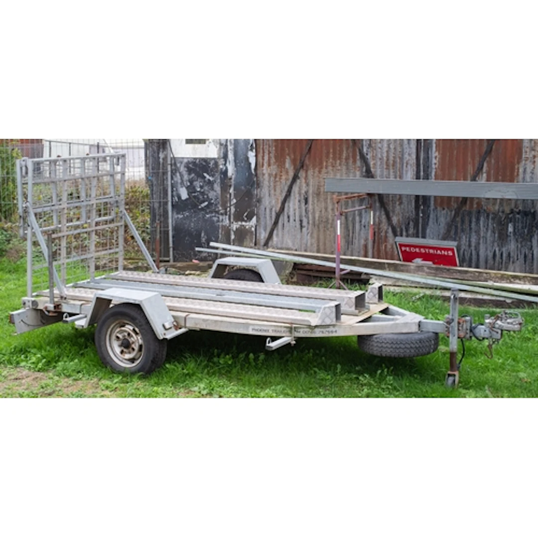 A Phoenix single axle triple bike trailer, 2011, Serial numb...