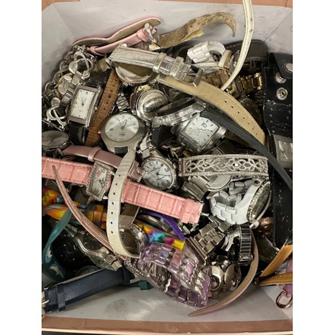 A collection of wristwatches
