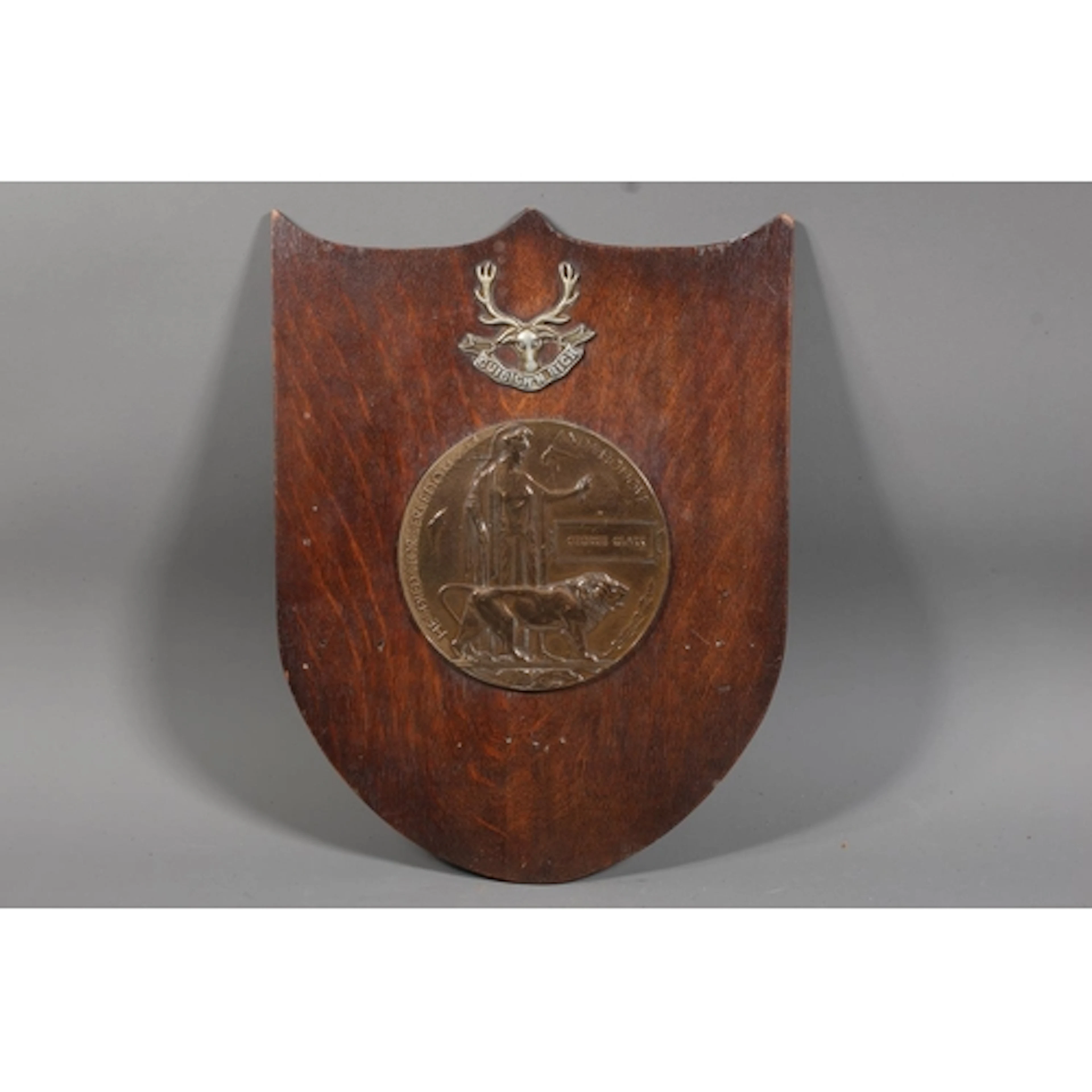 Medal of George Clark, possibly of the Seaforth Highlanders ...