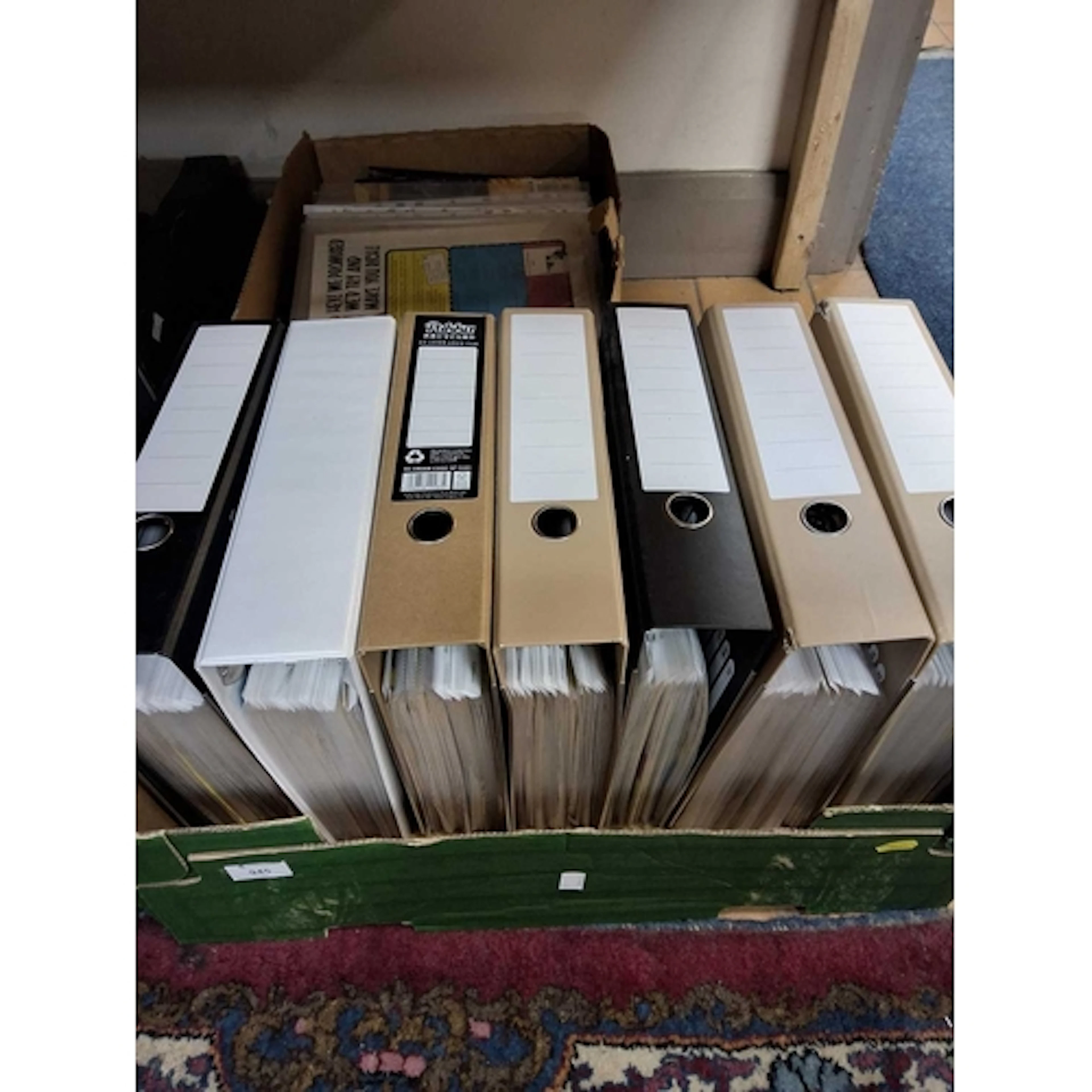 TWO BOXES OF MOSTLY MARVEL COMICS, one box contains Spider-M...