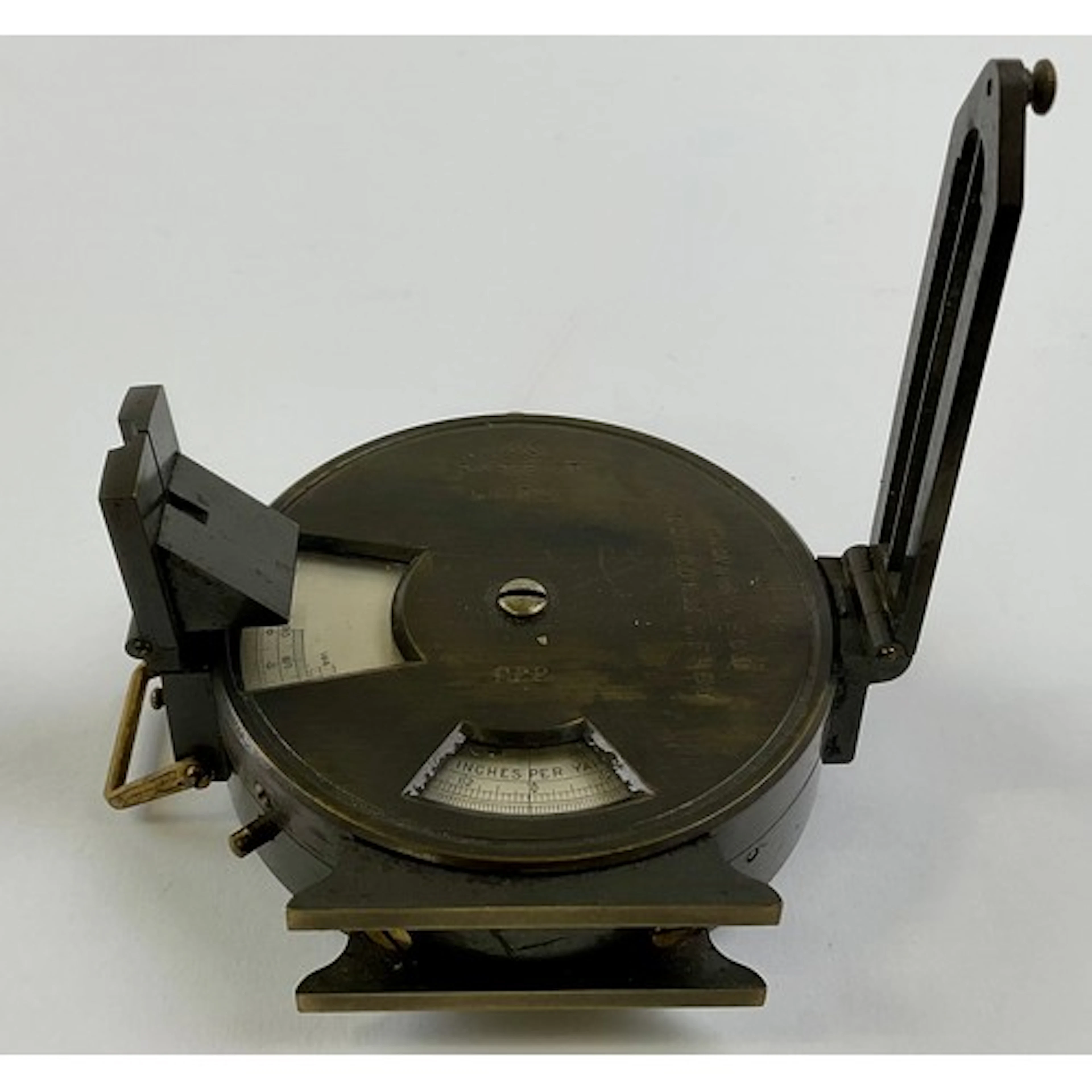 Scientific Instruments - a 19th century brass travelling sex...