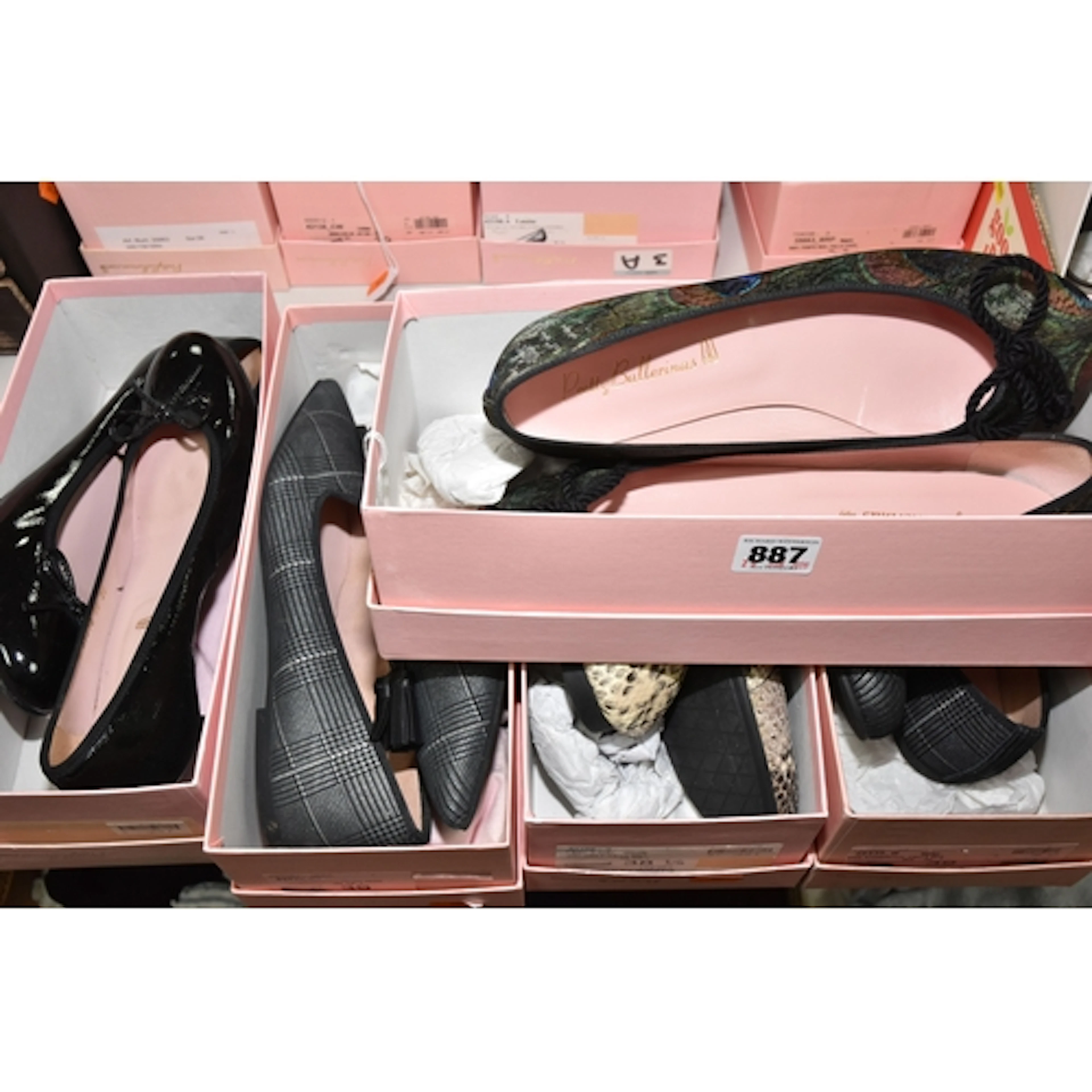 VINTAGE PRETTYBALLERINAS LADIES SHOES, to include two pairs ...