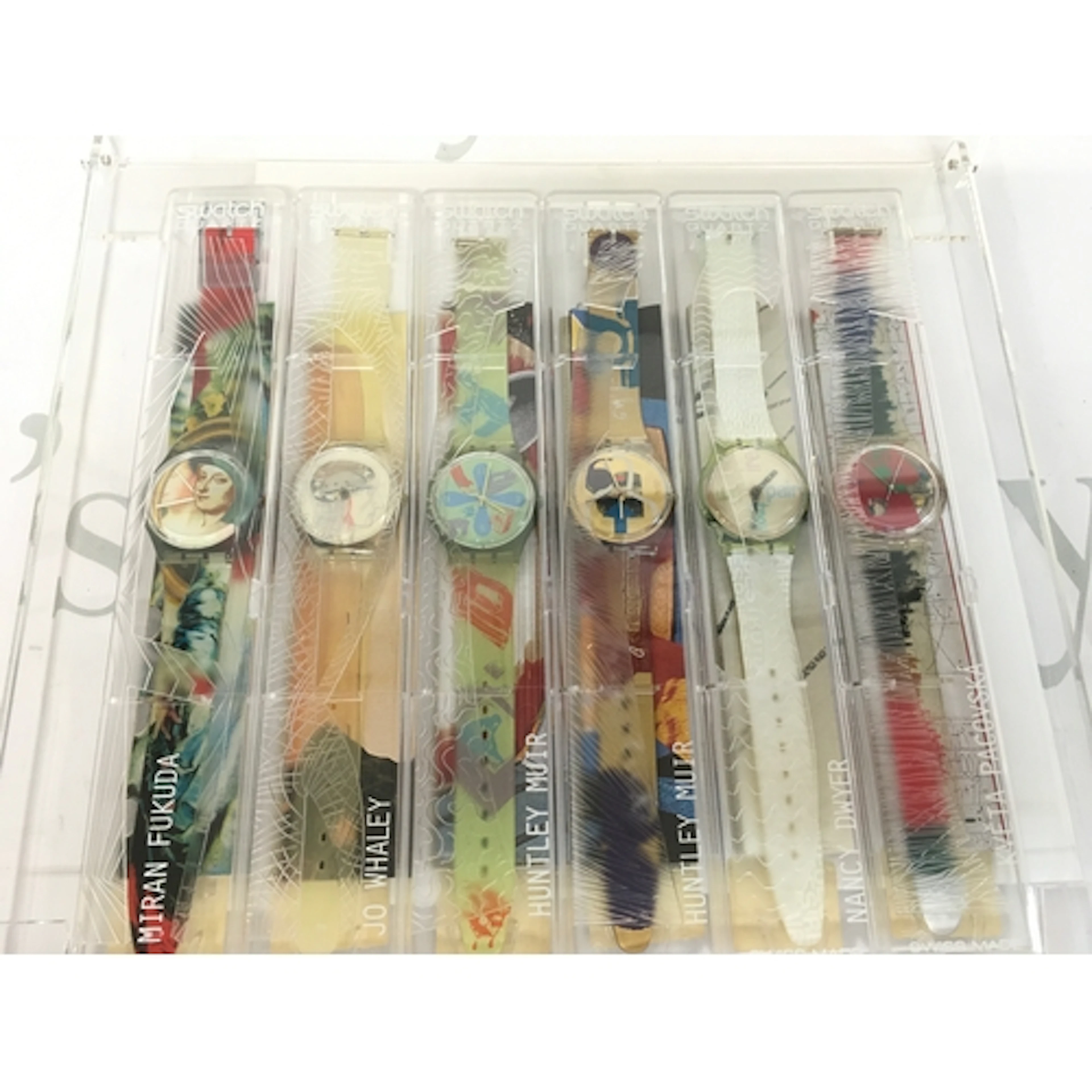 complete 6-piece Swatch Artist Series IV collection from the...
