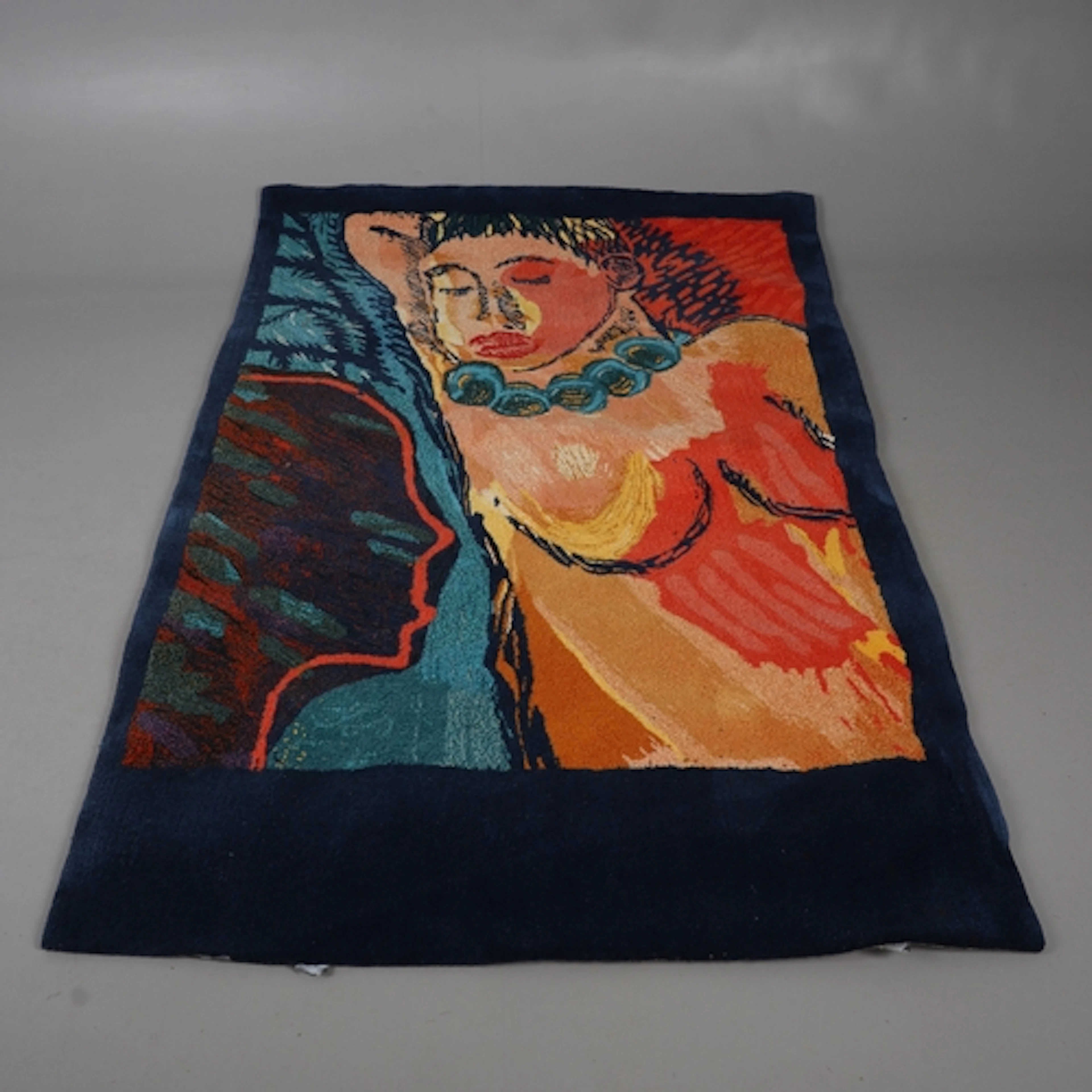 ELAINE KOWALSKY (1948-2005). CONTEMPORARY WALL HANGING/RUG -...