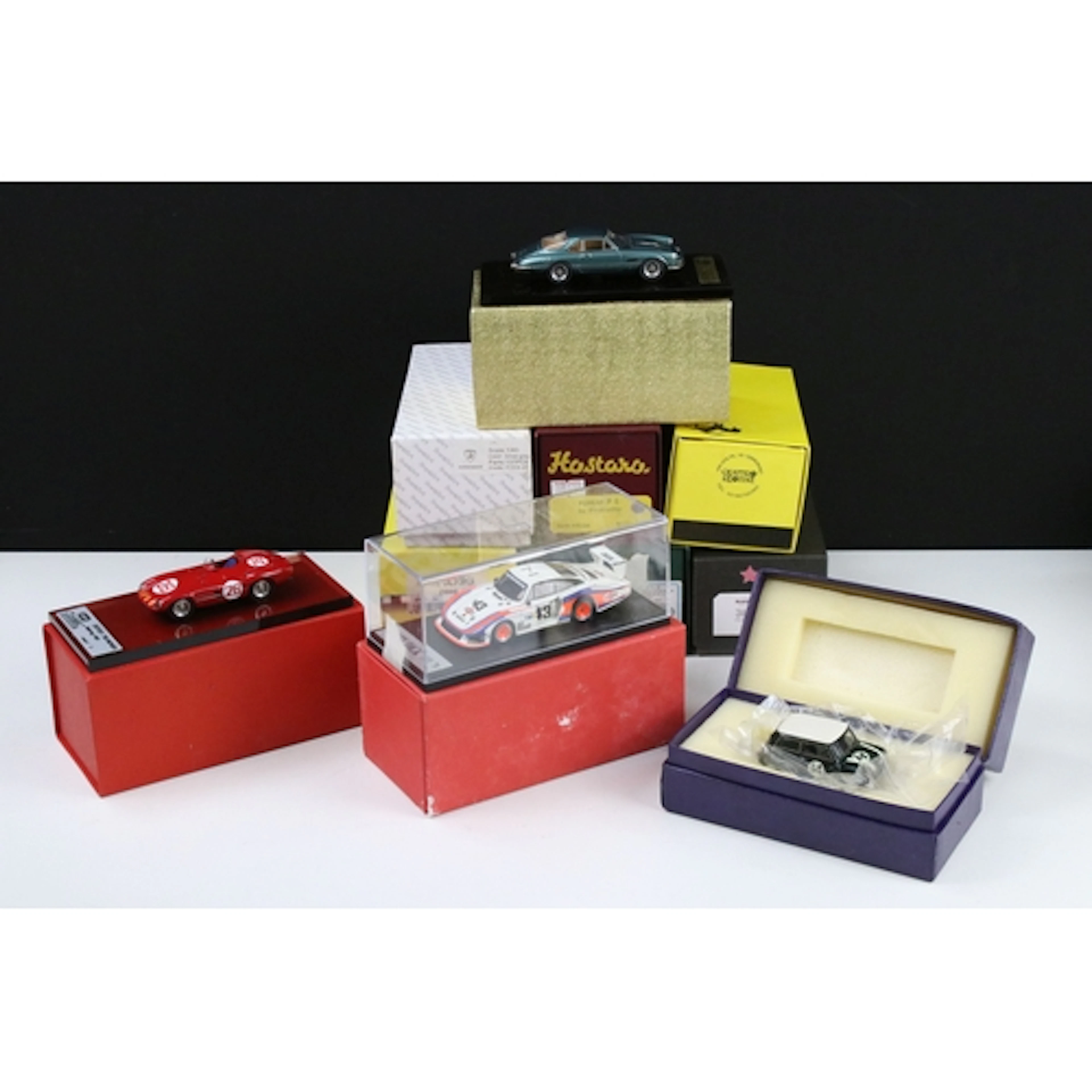 Ten boxed diecast models to include Fronti-Art No. F003-20 L...