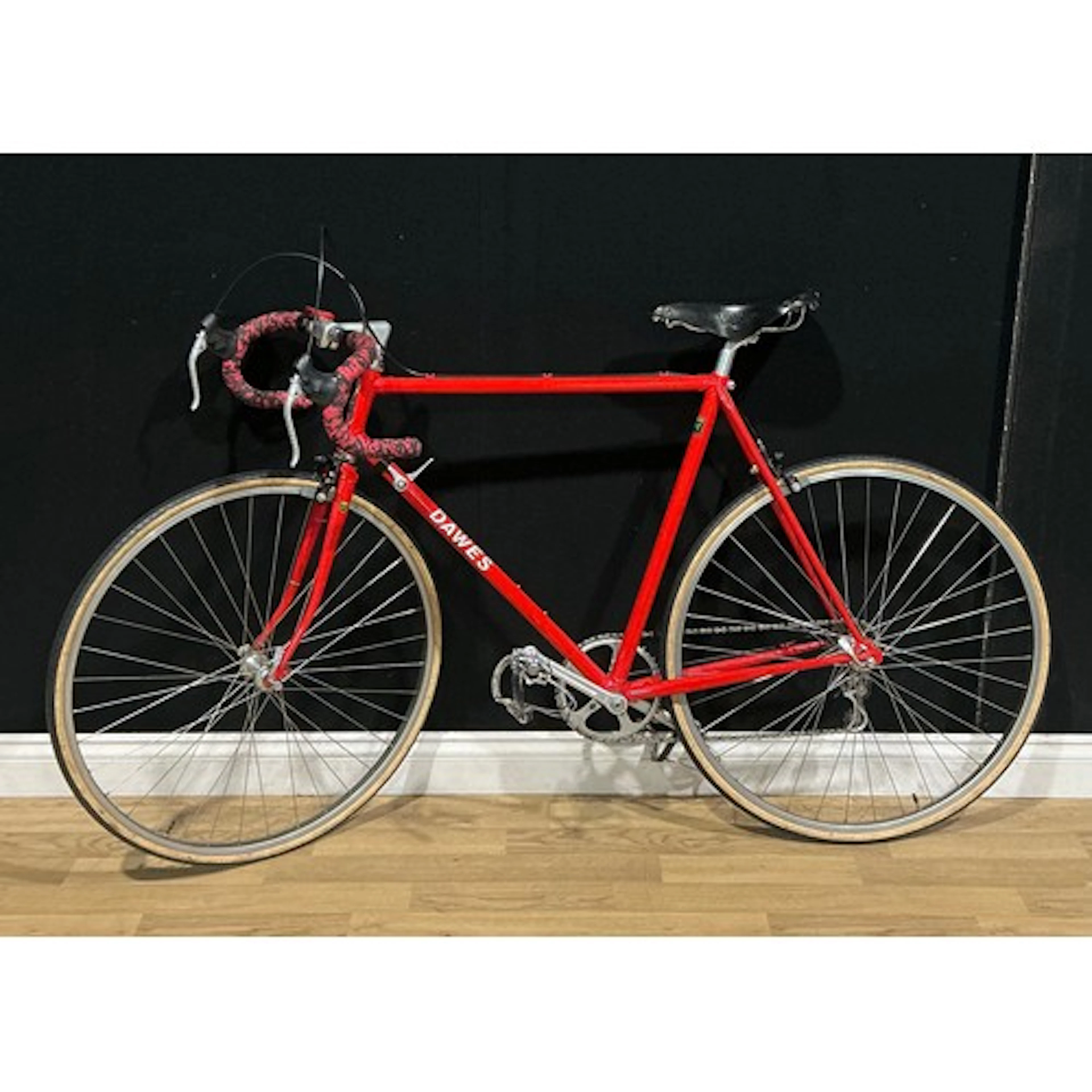 A Dawes Mirage road bike, later painted purportedly by Merci...