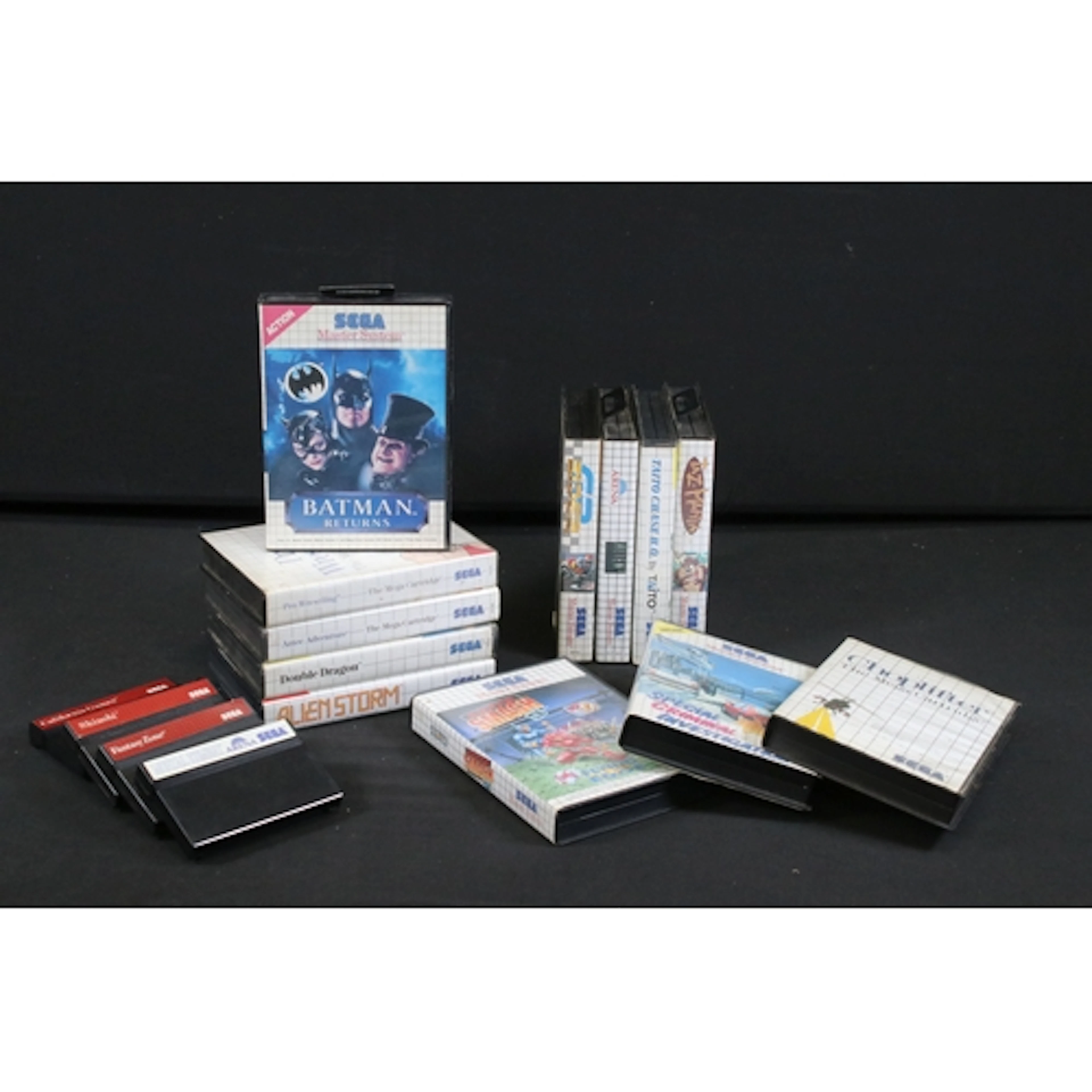 Retro Gaming - 12 Cased Sega Master System games to include ...