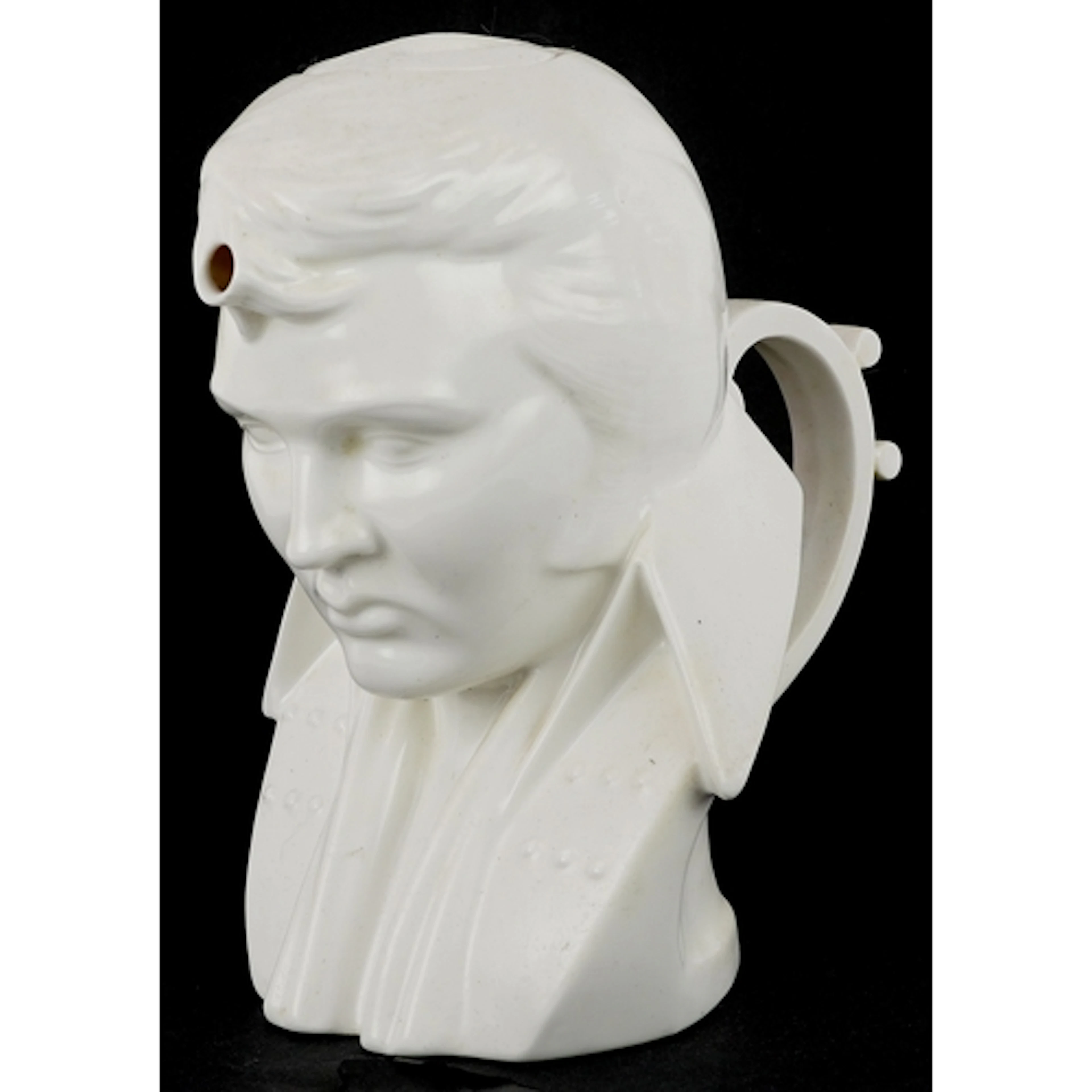A prototype Elvis Presley teapot - The King, inscribed Trial...