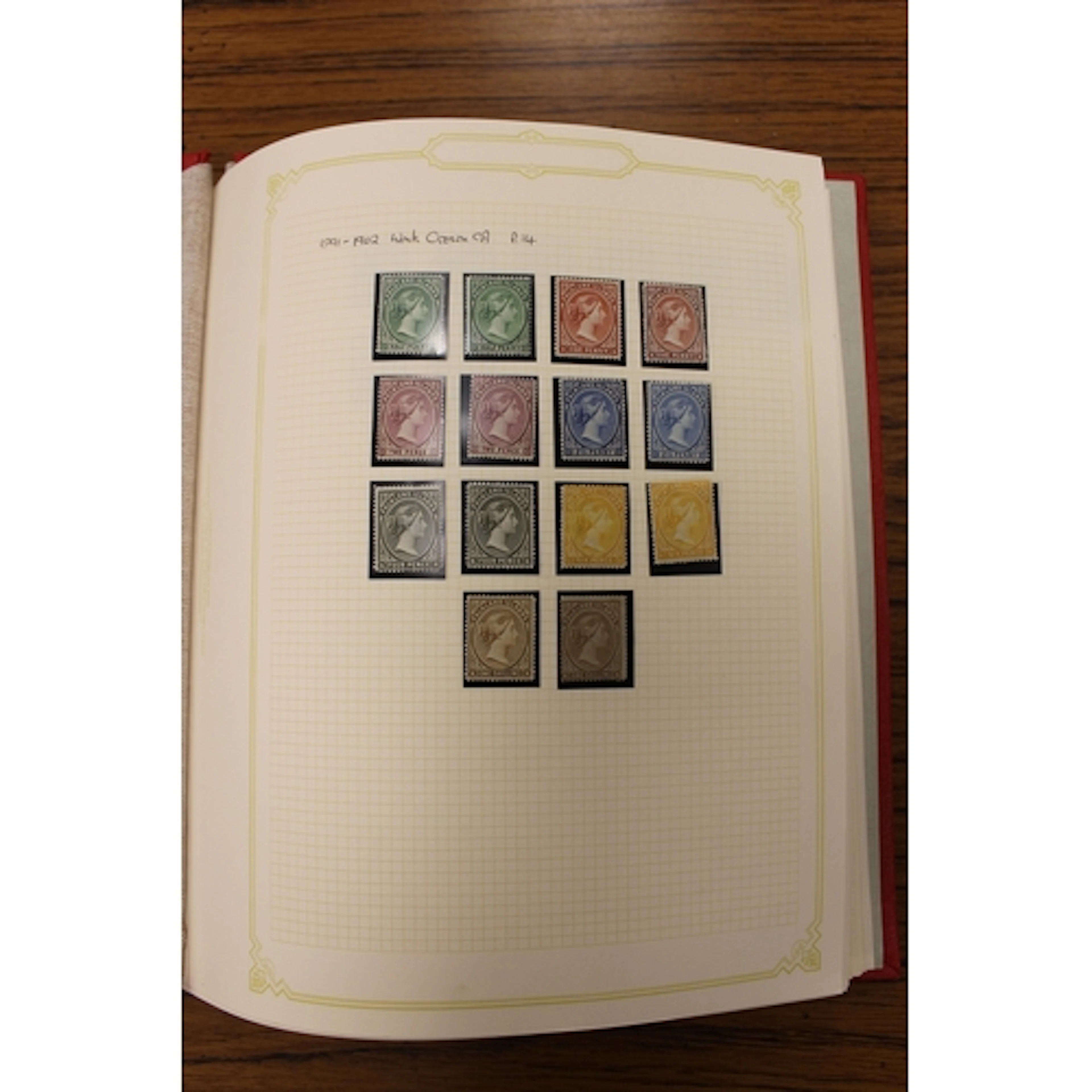 Falkland Islands. M/U collection in 1 SG Simplex album, incl...
