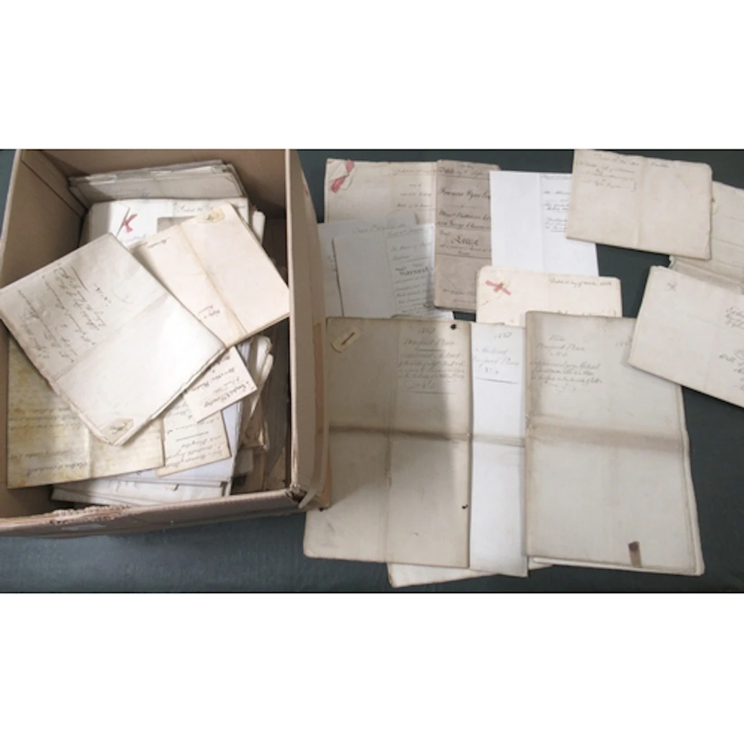 Large quantity of 19th Century manuscripts