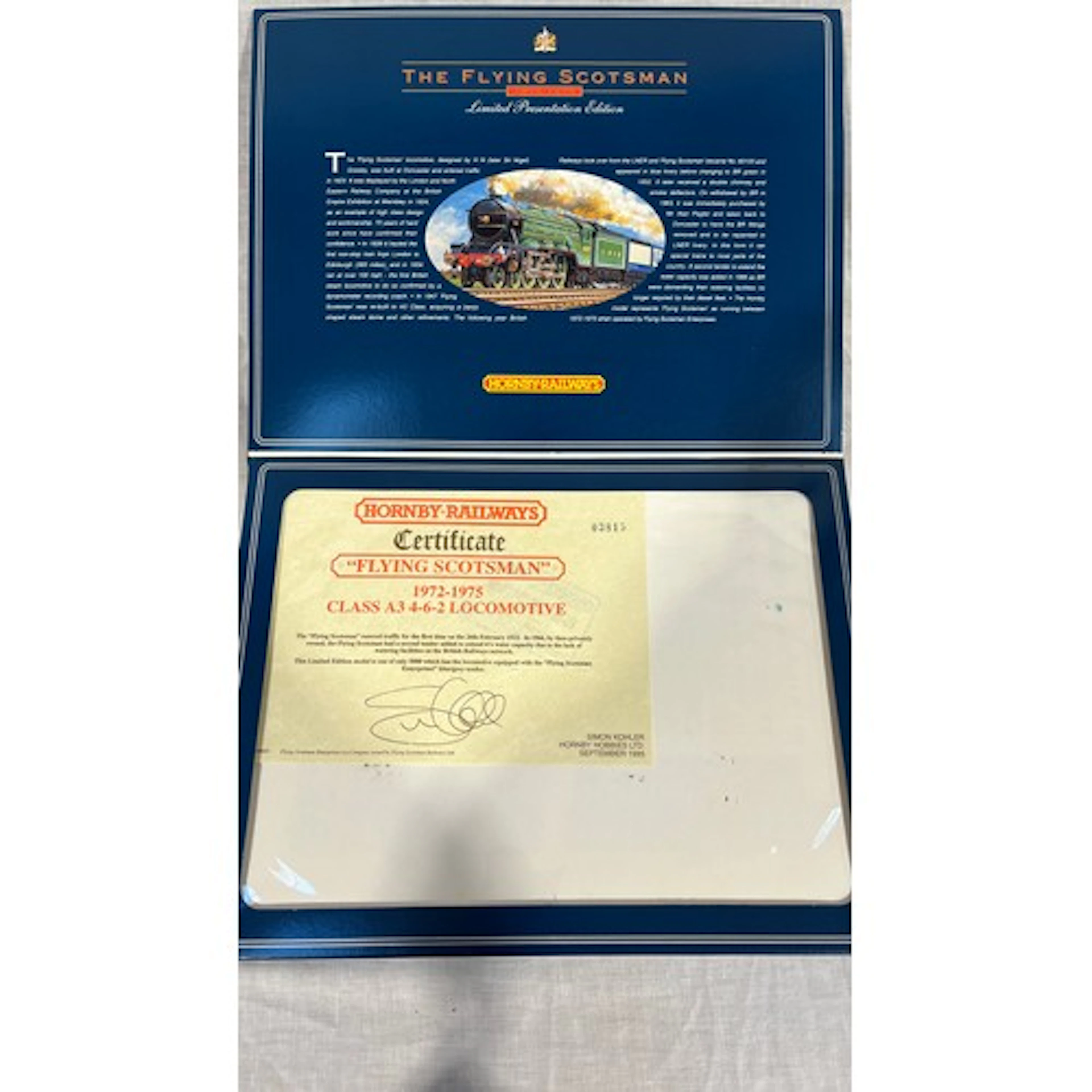 Hornby OO gauge model railways R098 The Flying Scotsman 1972...