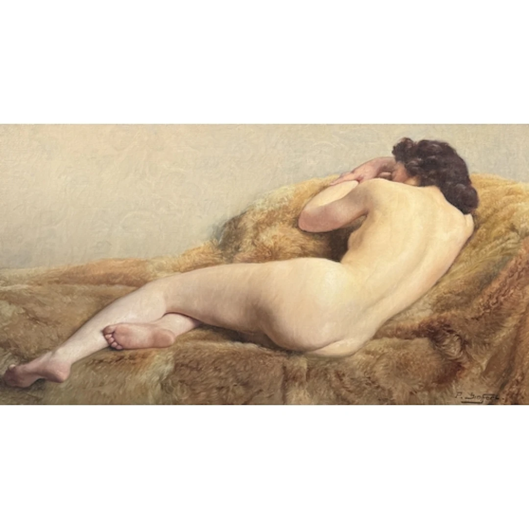 PAUL SIEFFERT (FRENCH 1874-1957): REVERIE Oil on canvas. Sig...