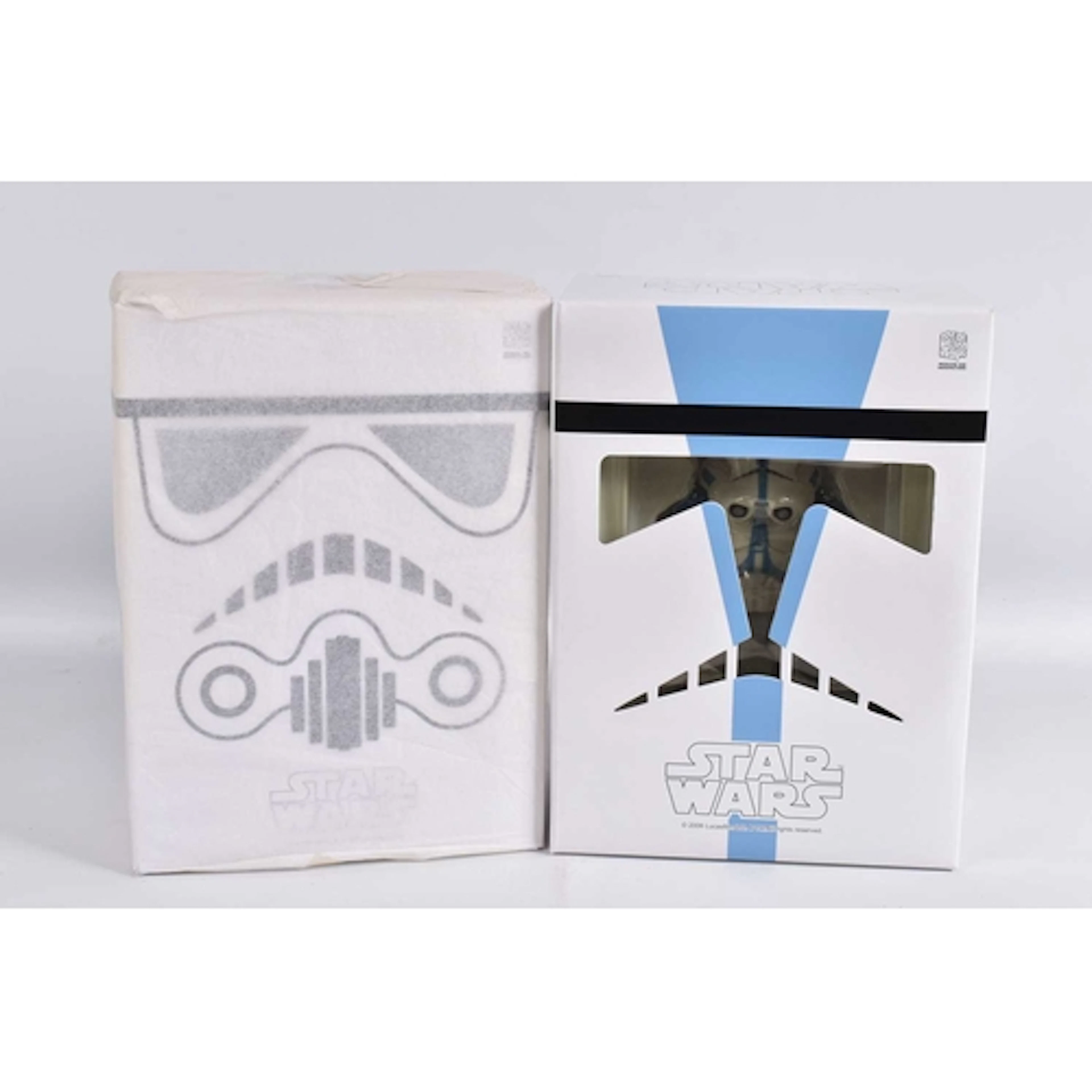 TWO BOXED MEDICOM TOY STAR WARS FIGURES, to include a 2006 L...
