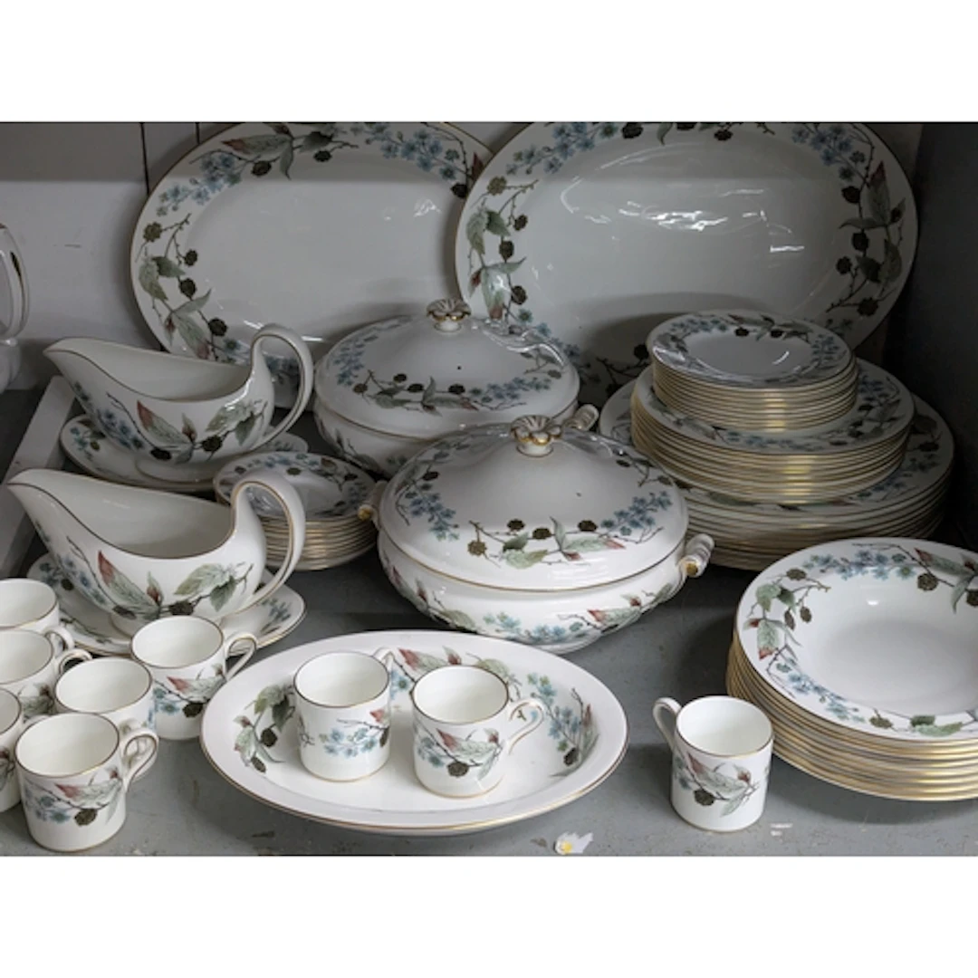 A Wedgwood Spring Morning dinner and coffee service Location...