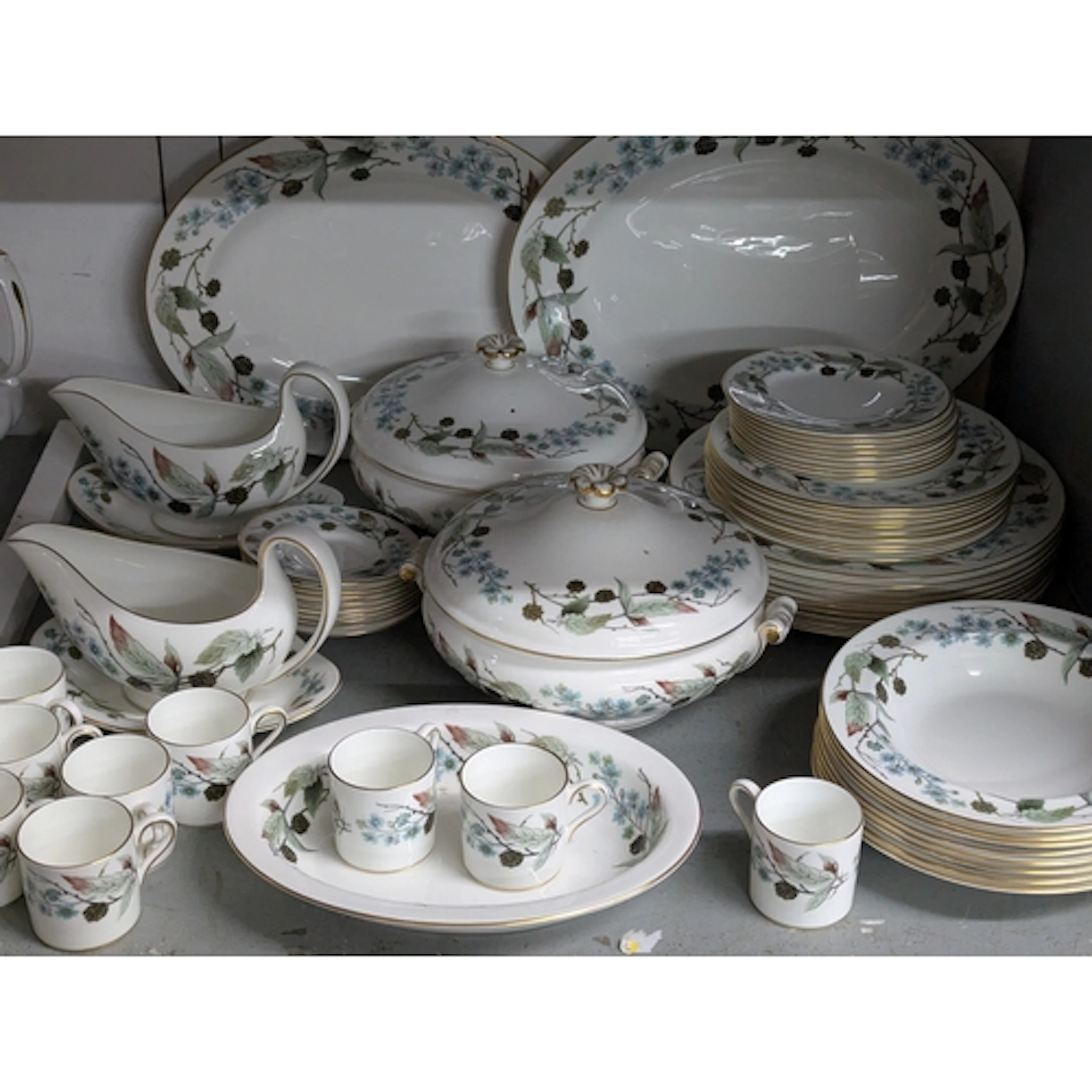A Wedgwood Spring Morning dinner and coffee service Location...