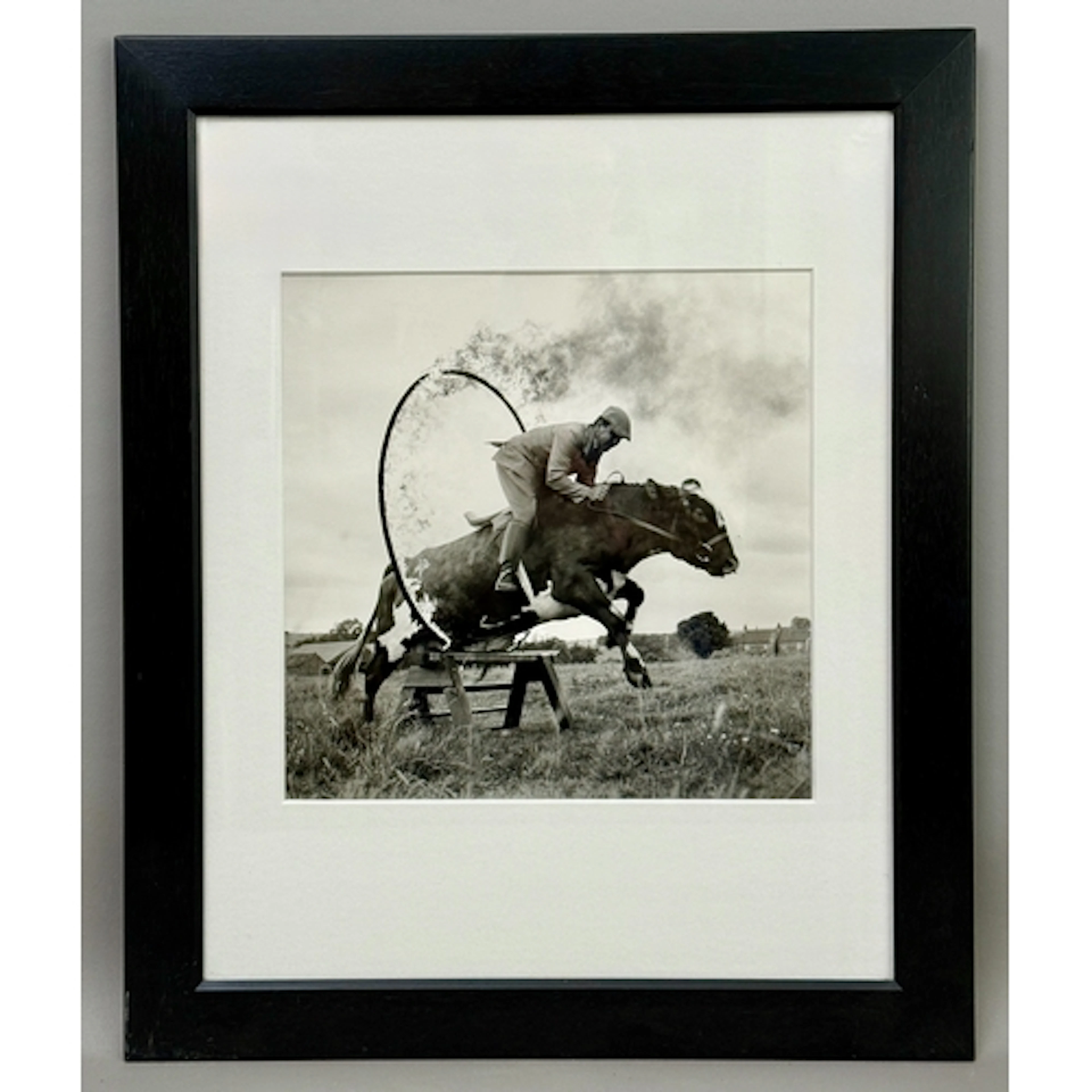 Unknown photographer (c.1963) 'Flaming Bull Ride 28th Augus...
