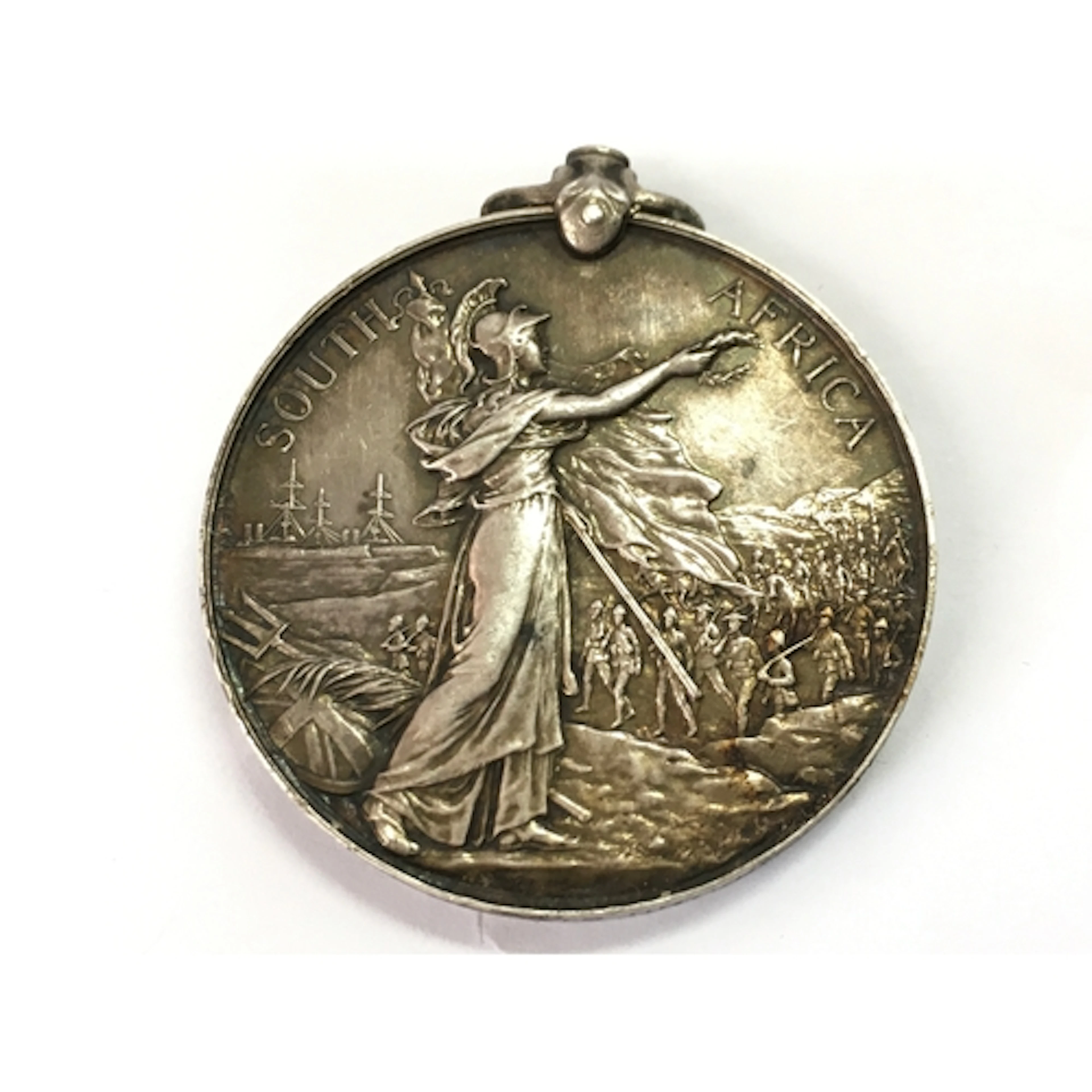 A Victorian South Africa medal , presented to a Nursing Sist...